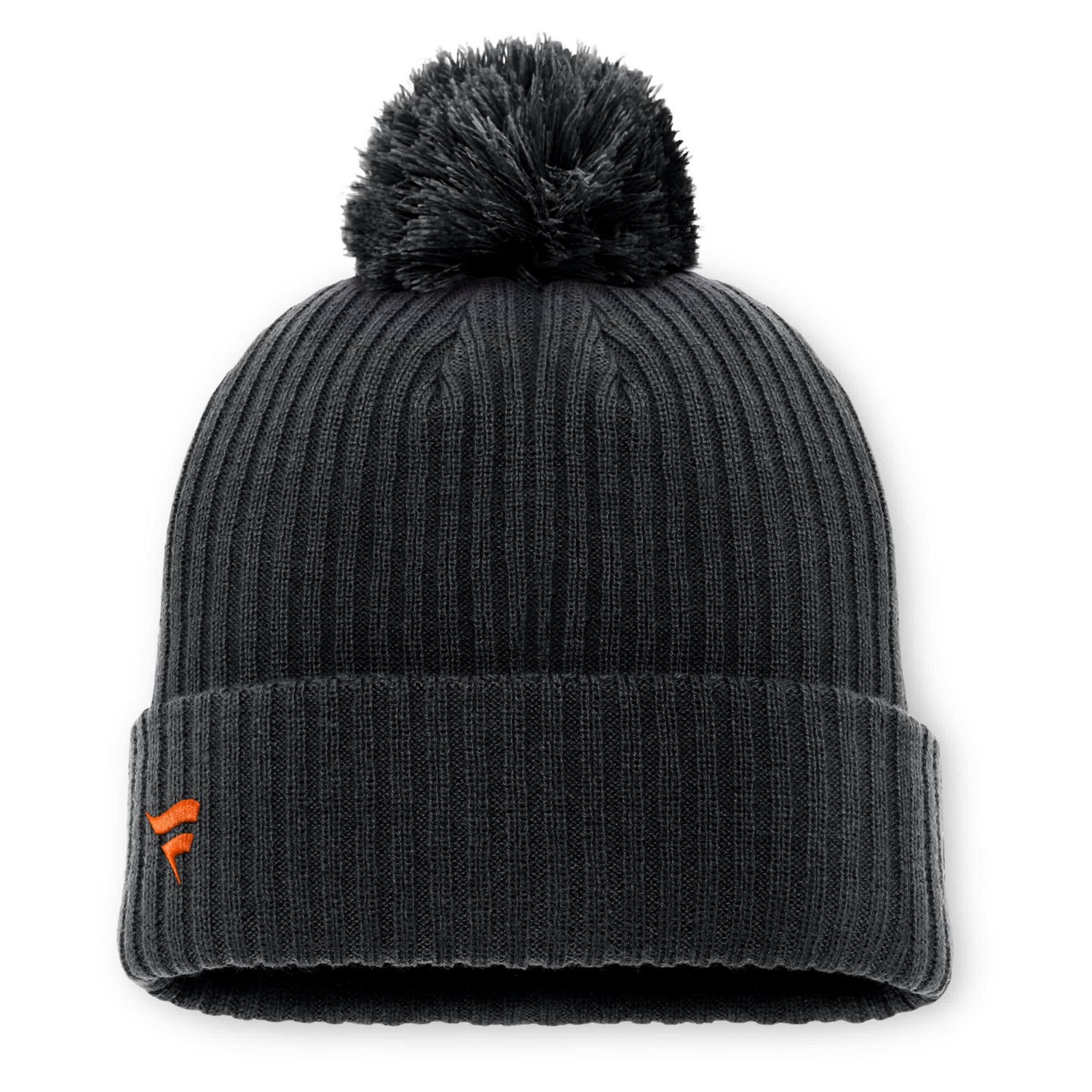 Fanatics Anaheim Ducks Primary Logo Cuffed Knit Hat with Pom - view number 2