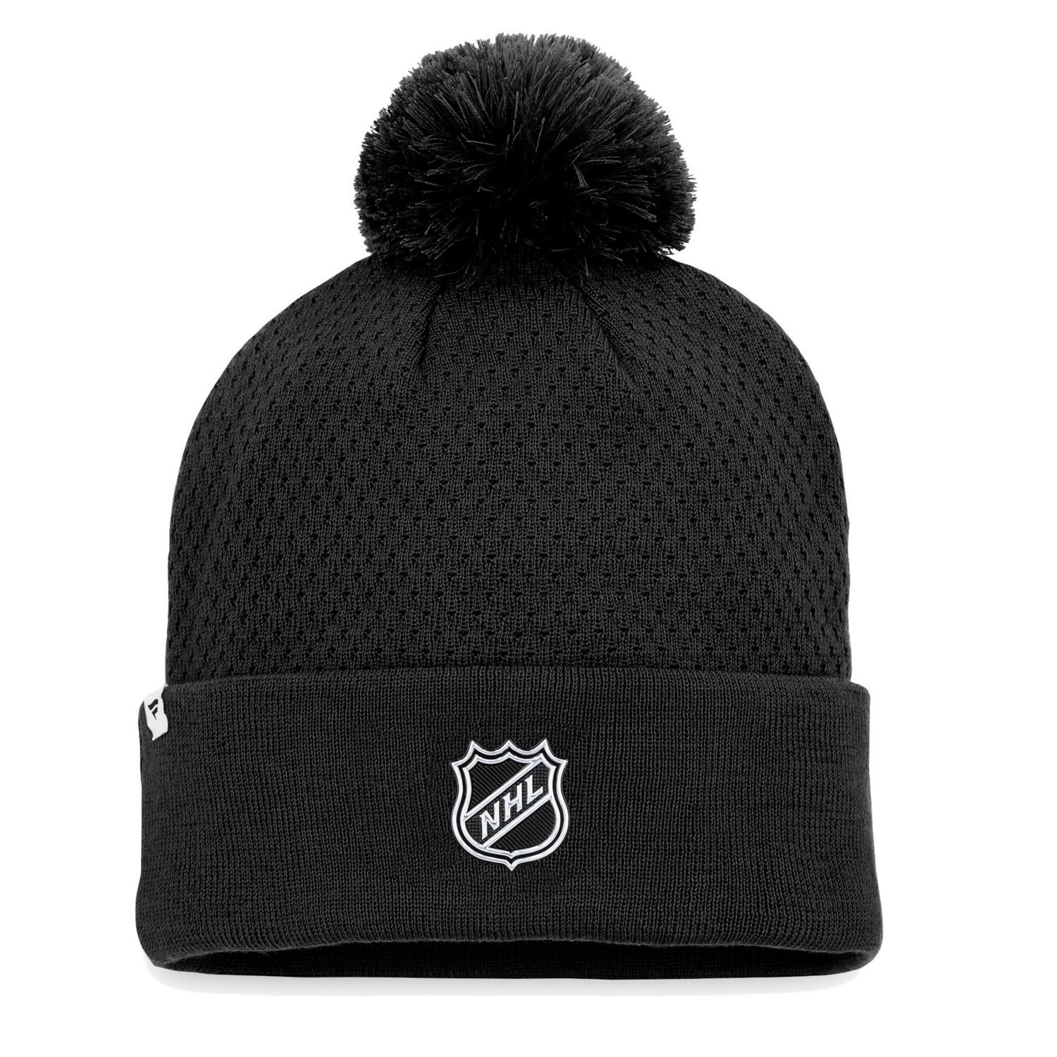 Fanatics Arizona Coyotes Authentic Pro Road Cuffed Knit Hat with Pom                                                             - view number 2