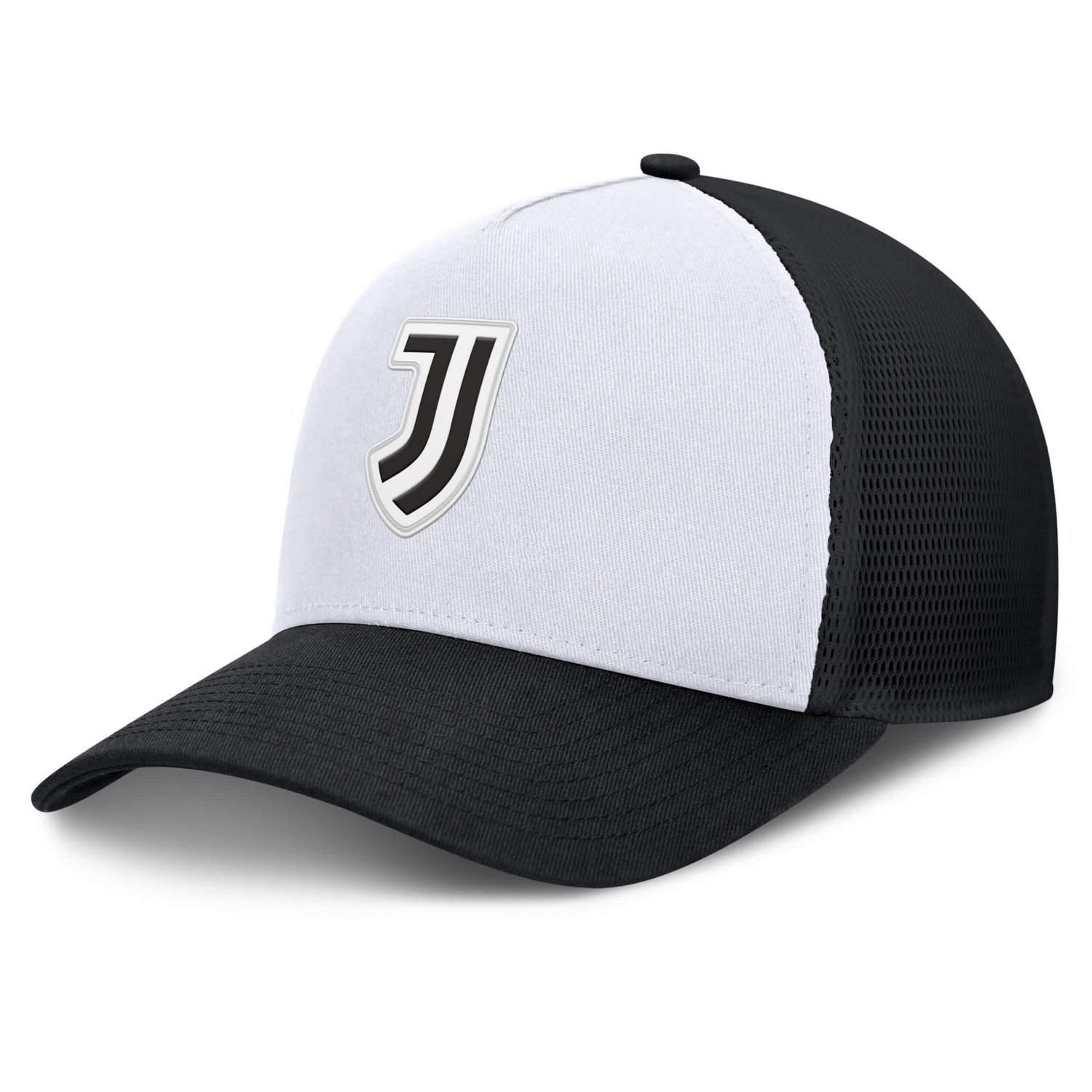 Fanatics Black Juventus Clash A-Frame Trucker Adjustable Hat