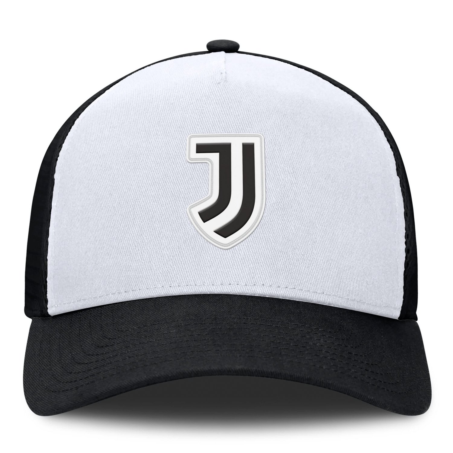 Fanatics Black Juventus Clash A-Frame Trucker Adjustable Hat