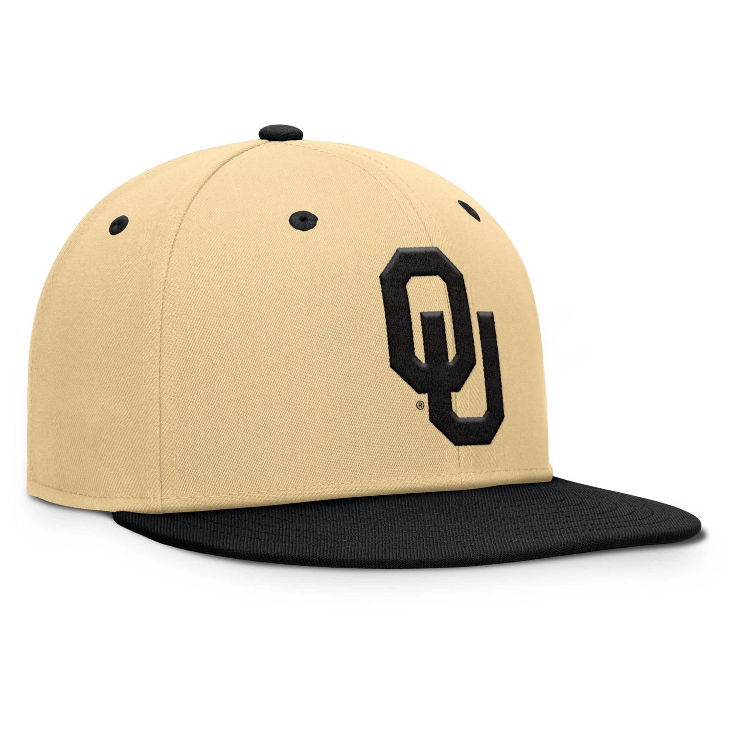 Fanatics Black Oklahoma Sooners Balance Fitted Hat - view number 3