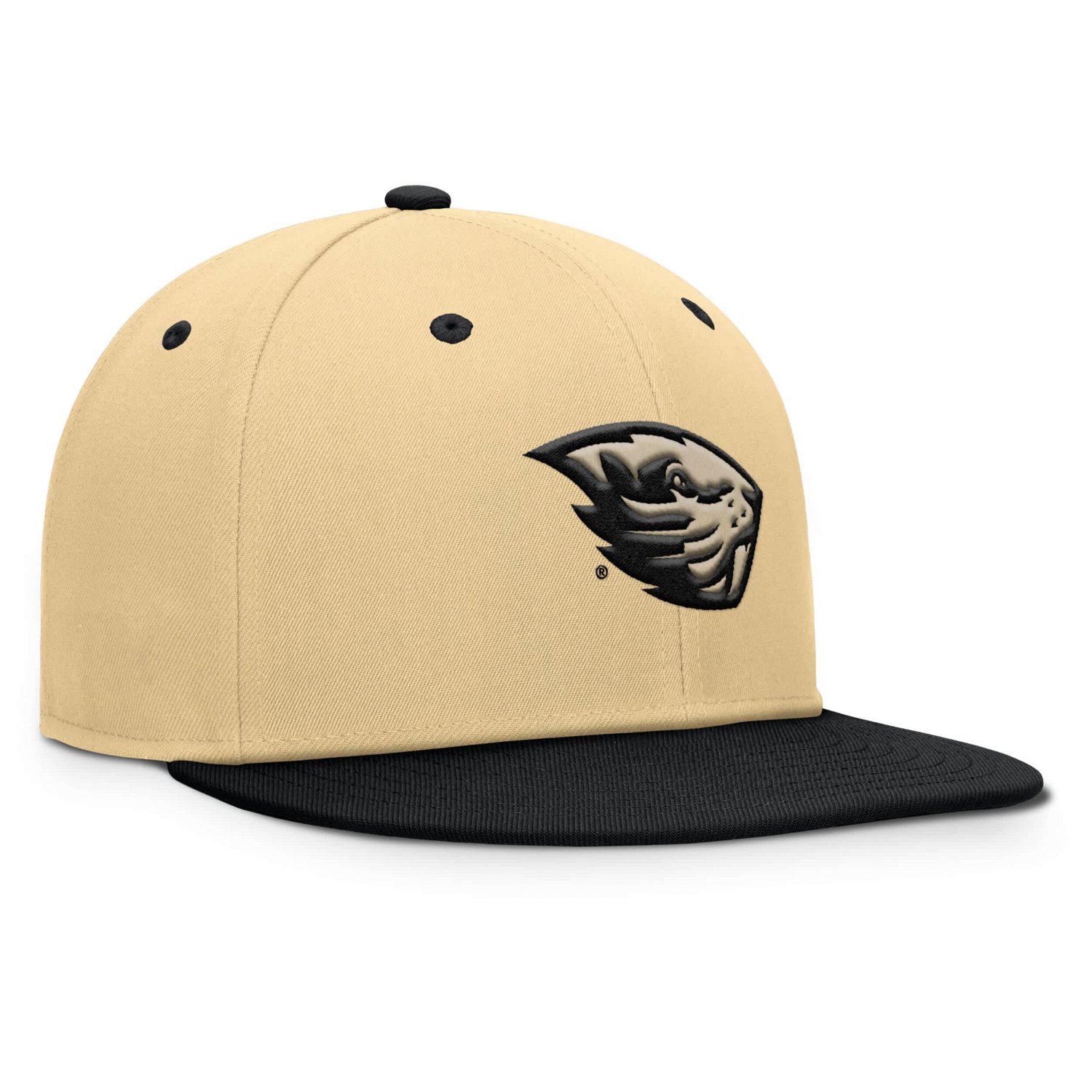 Fanatics Black Oregon State Beavers Balance Fitted Hat