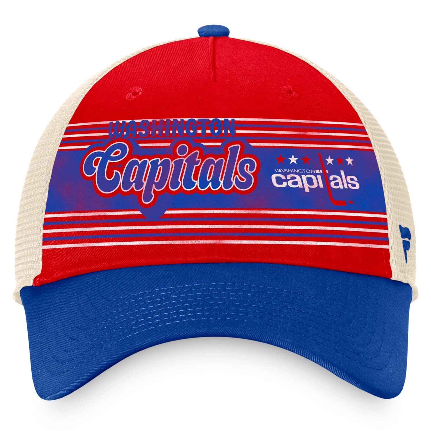 Fanatics /Blue Washington Capitals Heritage Vintage Trucker Adjustable Hat                                                       - view number 2