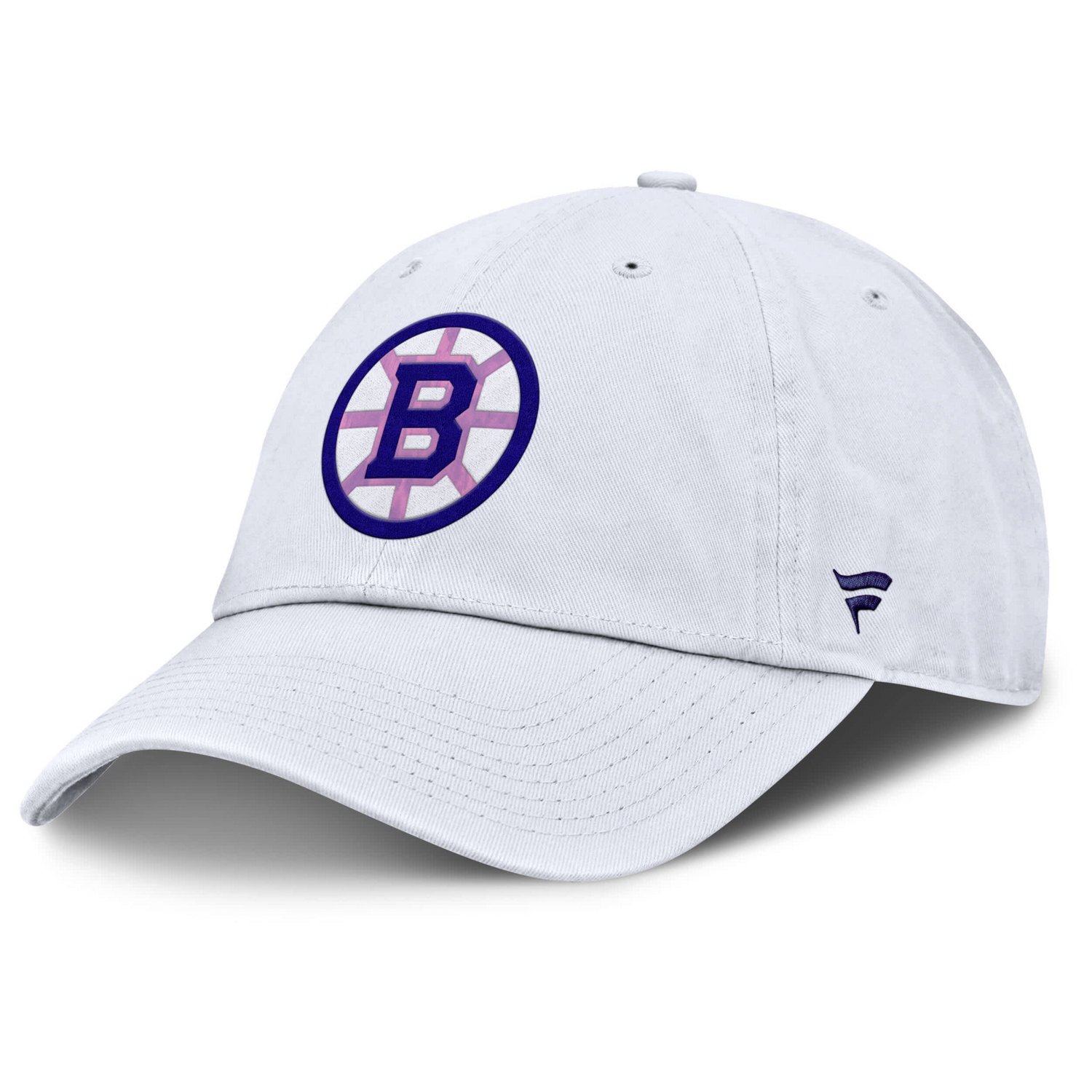 Fanatics Boston Bruins Authentic Pro Hockey Fights Cancer Adjustable Hat - view number 3