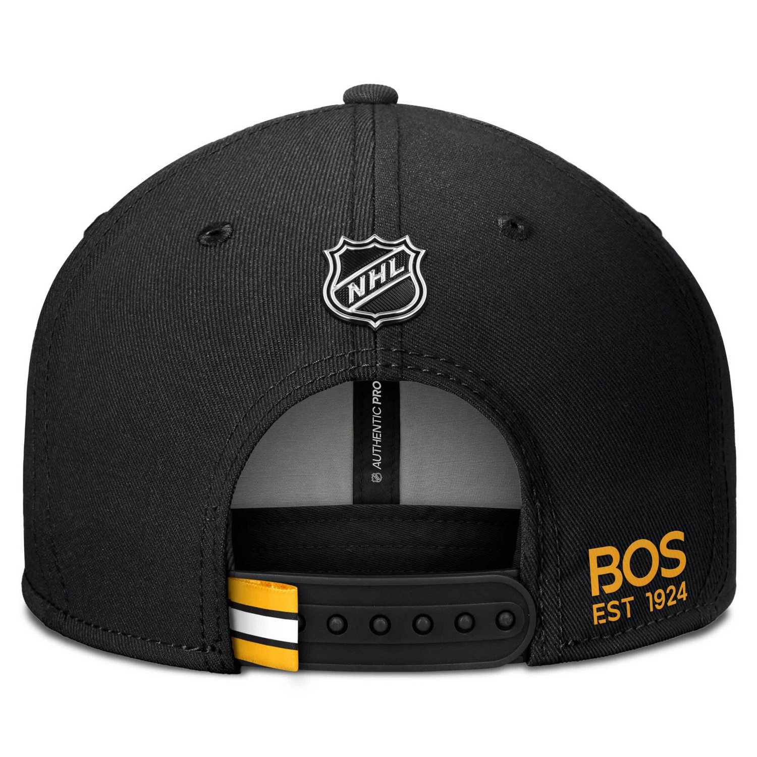Fanatics Boston Bruins Authentic Pro Prime Snapback Hat
