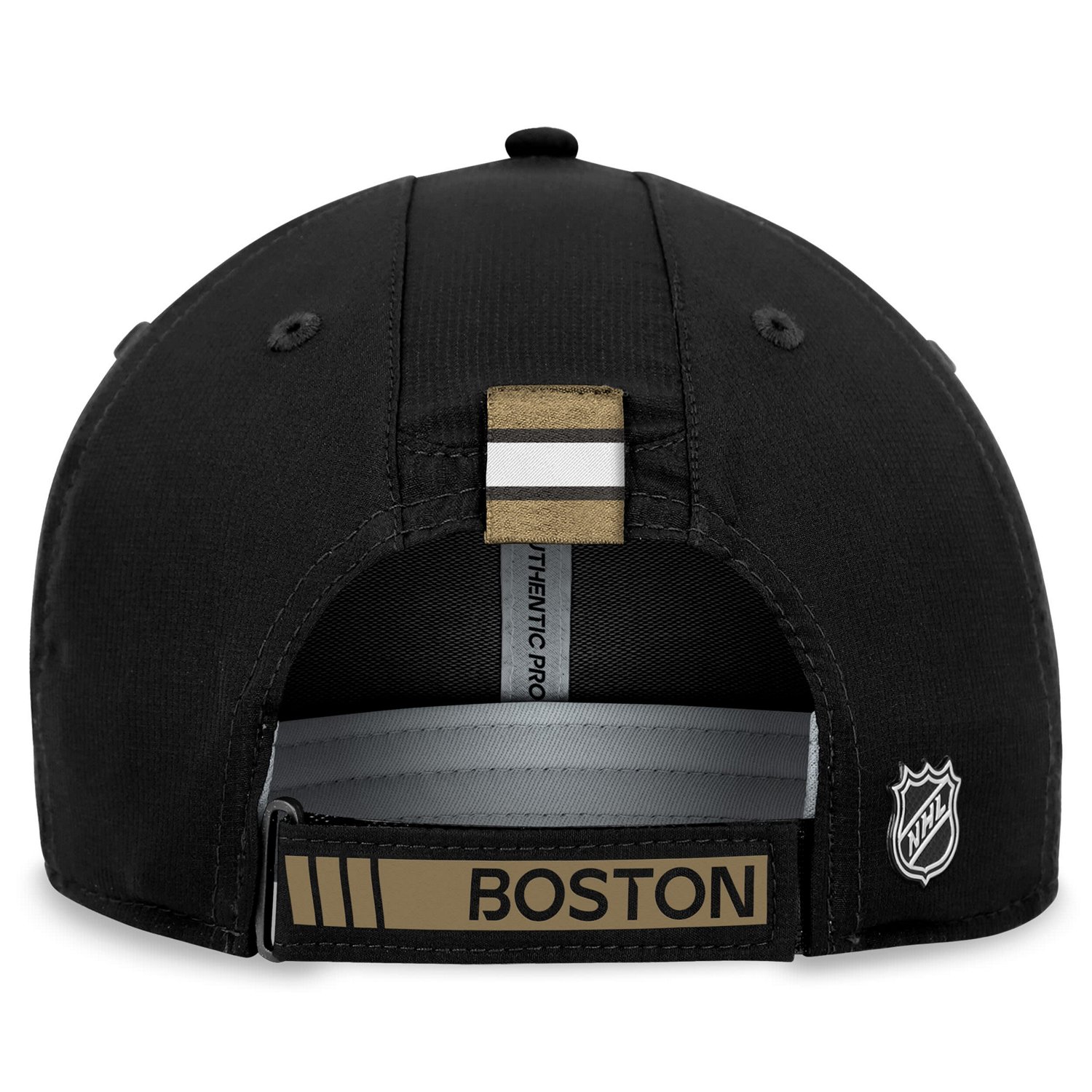 Fanatics Boston Bruins Authentic Pro Rink Adjustable Hat