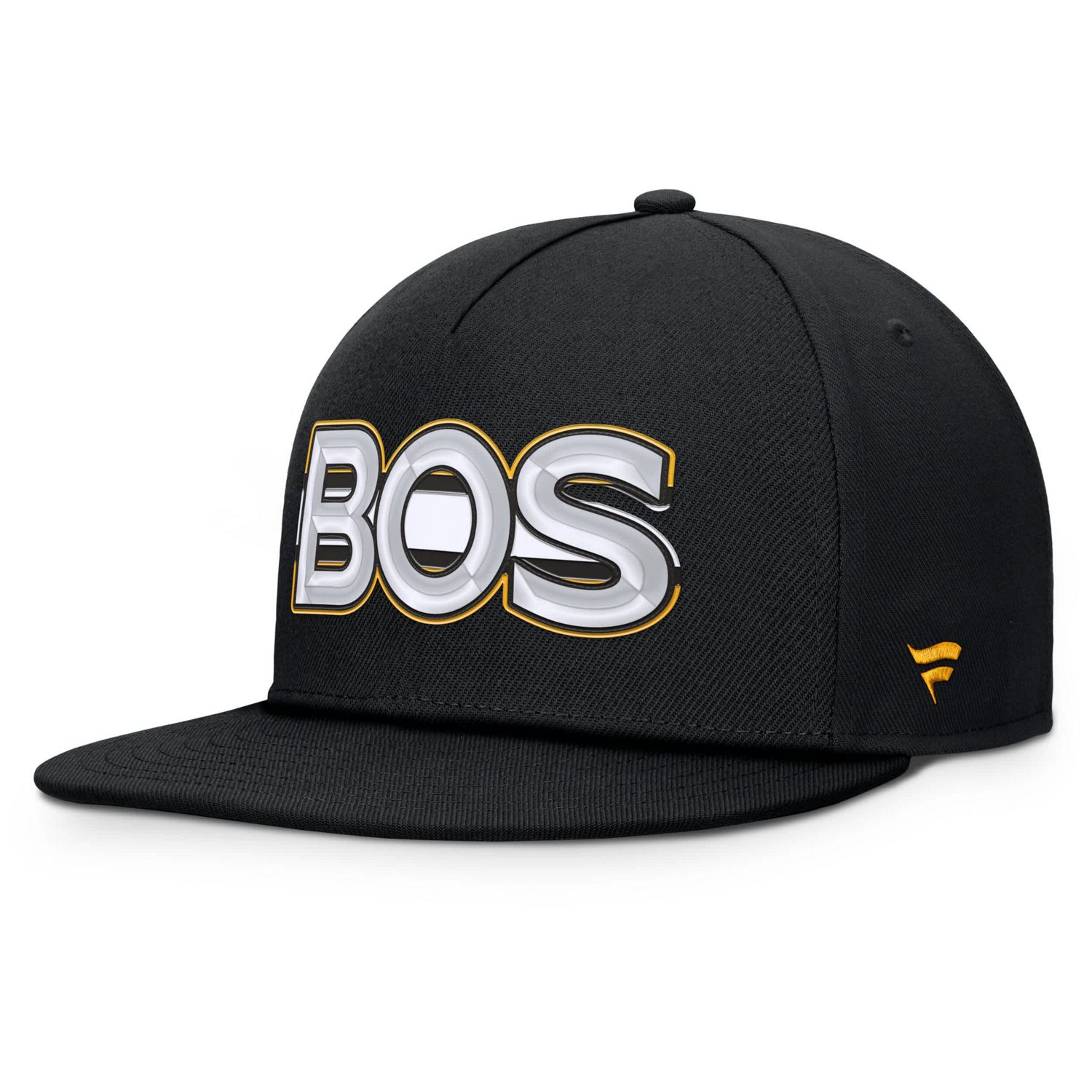 Fanatics Boston Bruins Authentic Pro Rink Team Code Snapback Hat - view number 3