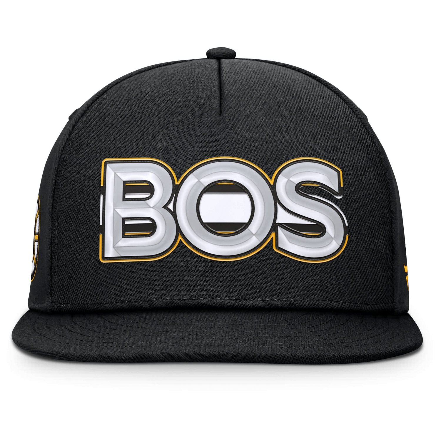Fanatics Boston Bruins Authentic Pro Rink Team Code Snapback Hat - view number 2