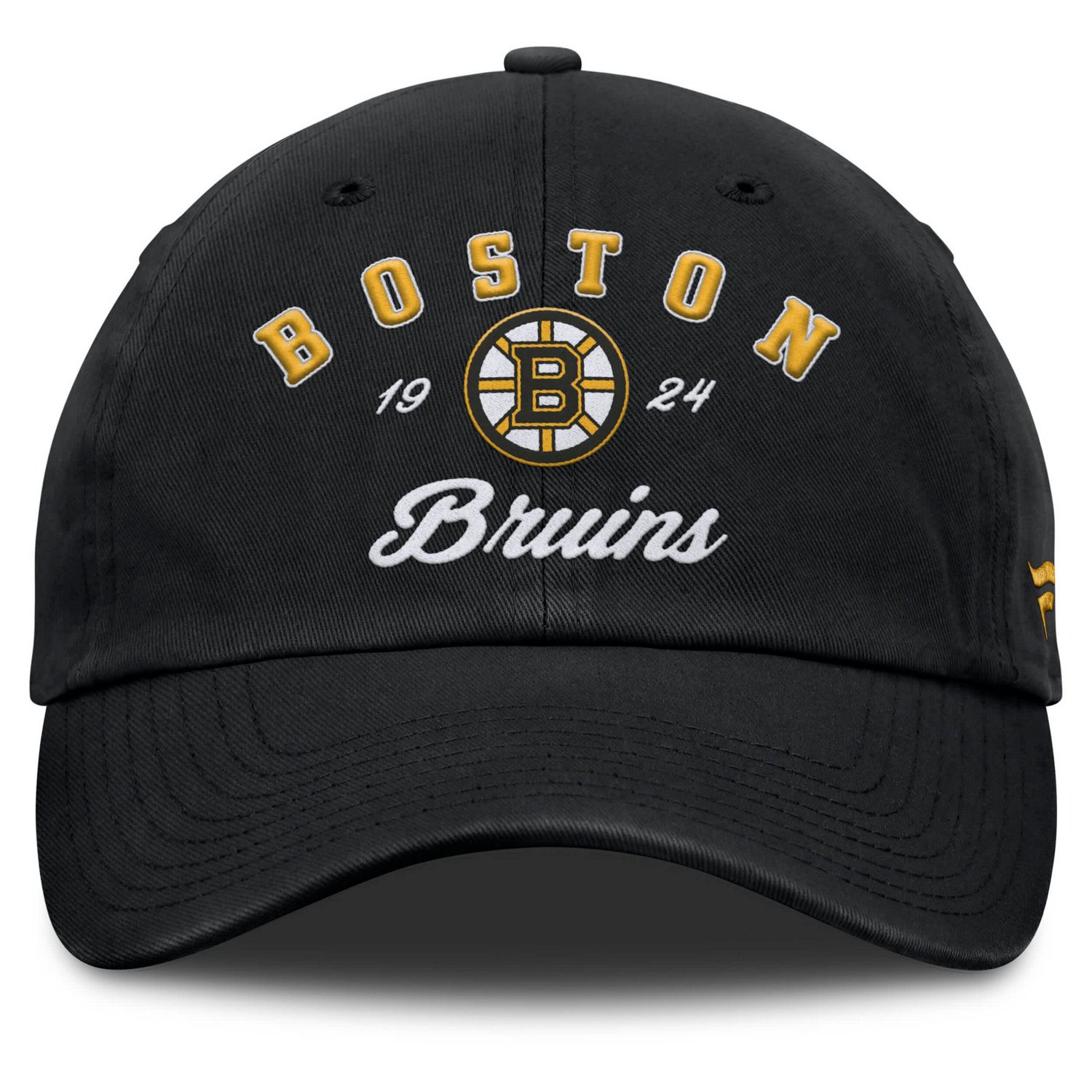 Fanatics Boston Bruins Fundamental Dasher Arch Adjustable Hat - view number 2