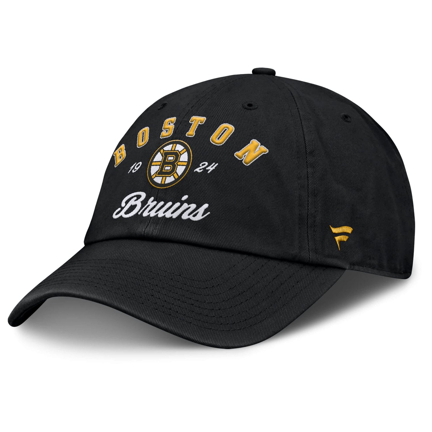 Fanatics Boston Bruins Fundamental Dasher Arch Adjustable Hat - view number 1