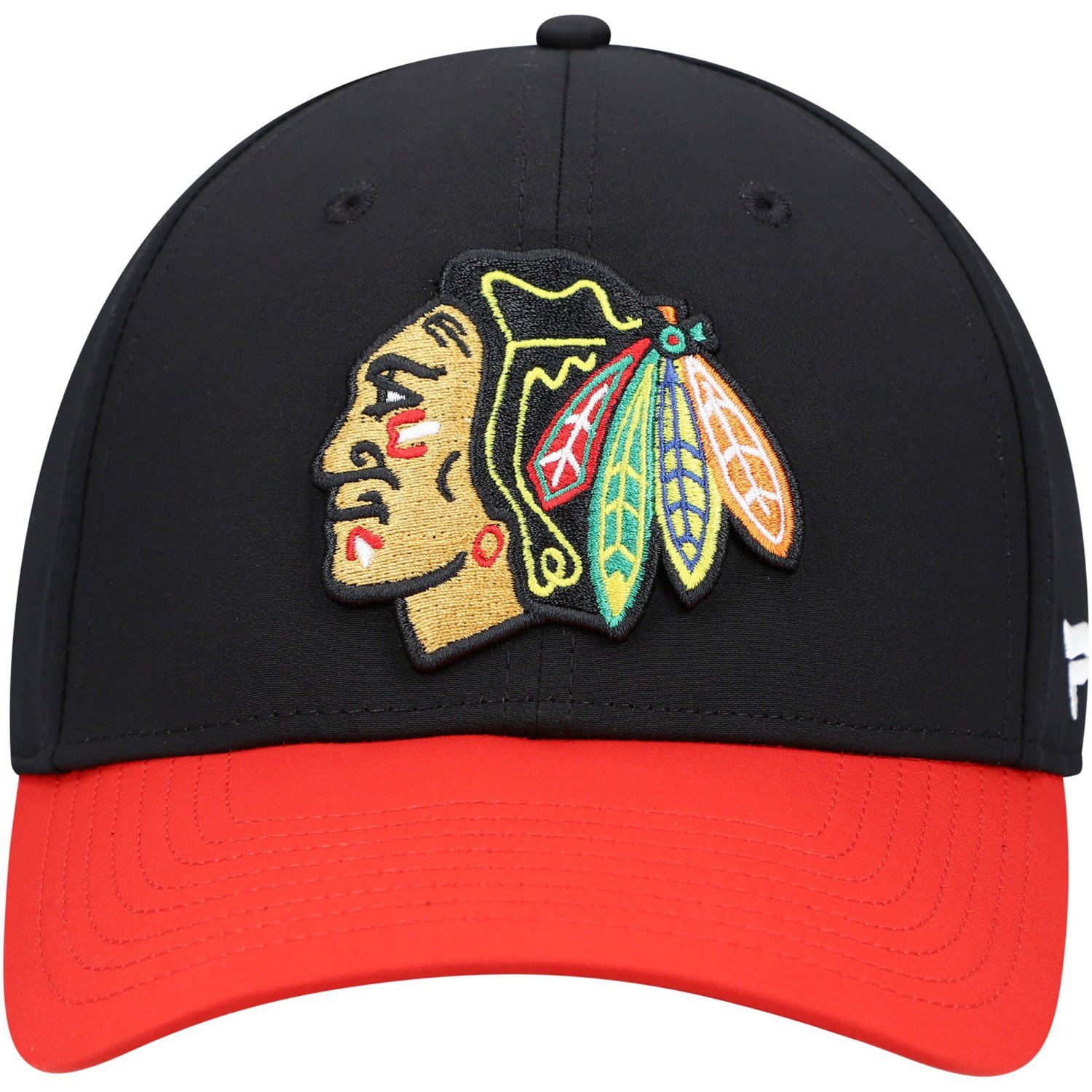 Fanatics Branded Chicago hawks Core Primary Logo Flex Hat                                                                        - view number 2