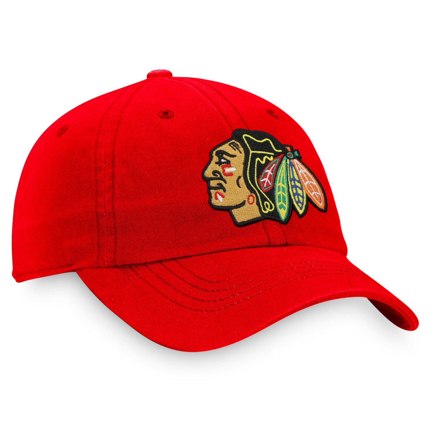 Fanatics Branded Chicago hawks Primary Logo Adjustable Hat                                                                       - view number 3