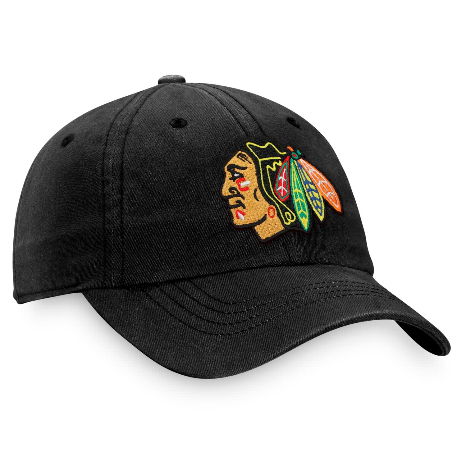 Fanatics Branded Chicago hawks Primary Logo Adjustable Hat                                                                       - view number 4