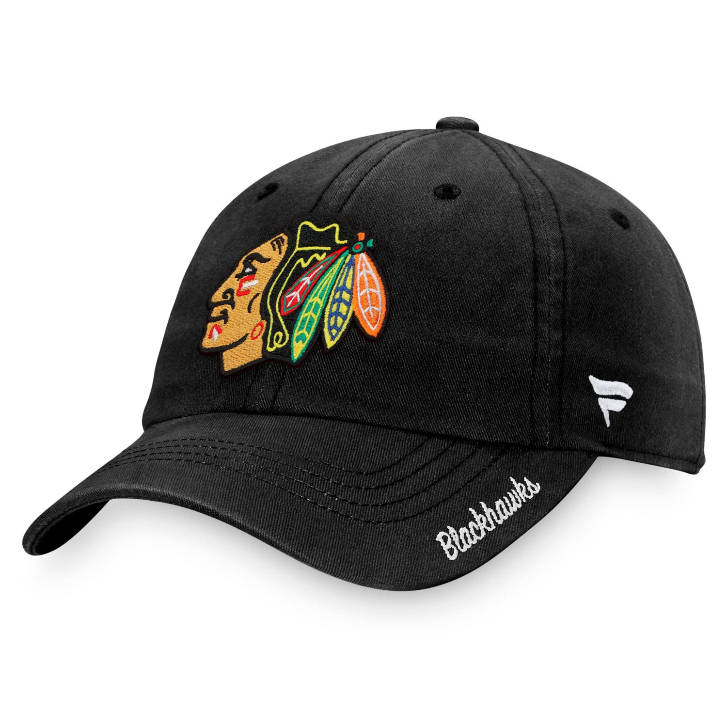 Fanatics Branded Chicago hawks Primary Logo Adjustable Hat