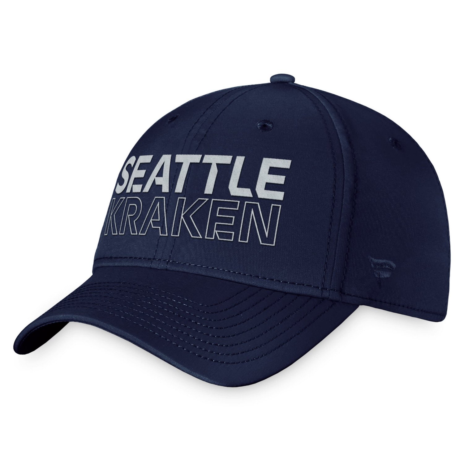 Fanatics Branded Deep Sea Seattle Kraken Authentic Pro Road Flex Hat                                                             - view number 3