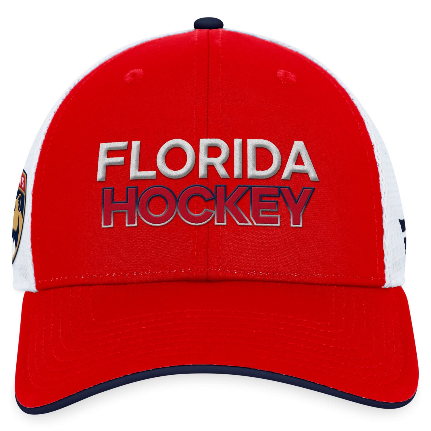 Fanatics Branded Florida Panthers Authentic Pro Rink Trucker Adjustable Hat - view number 2