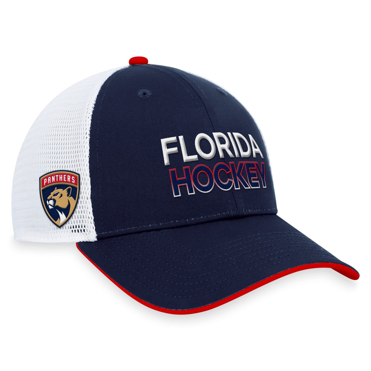 Fanatics Branded Florida Panthers Authentic Pro Rink Trucker Adjustable Hat