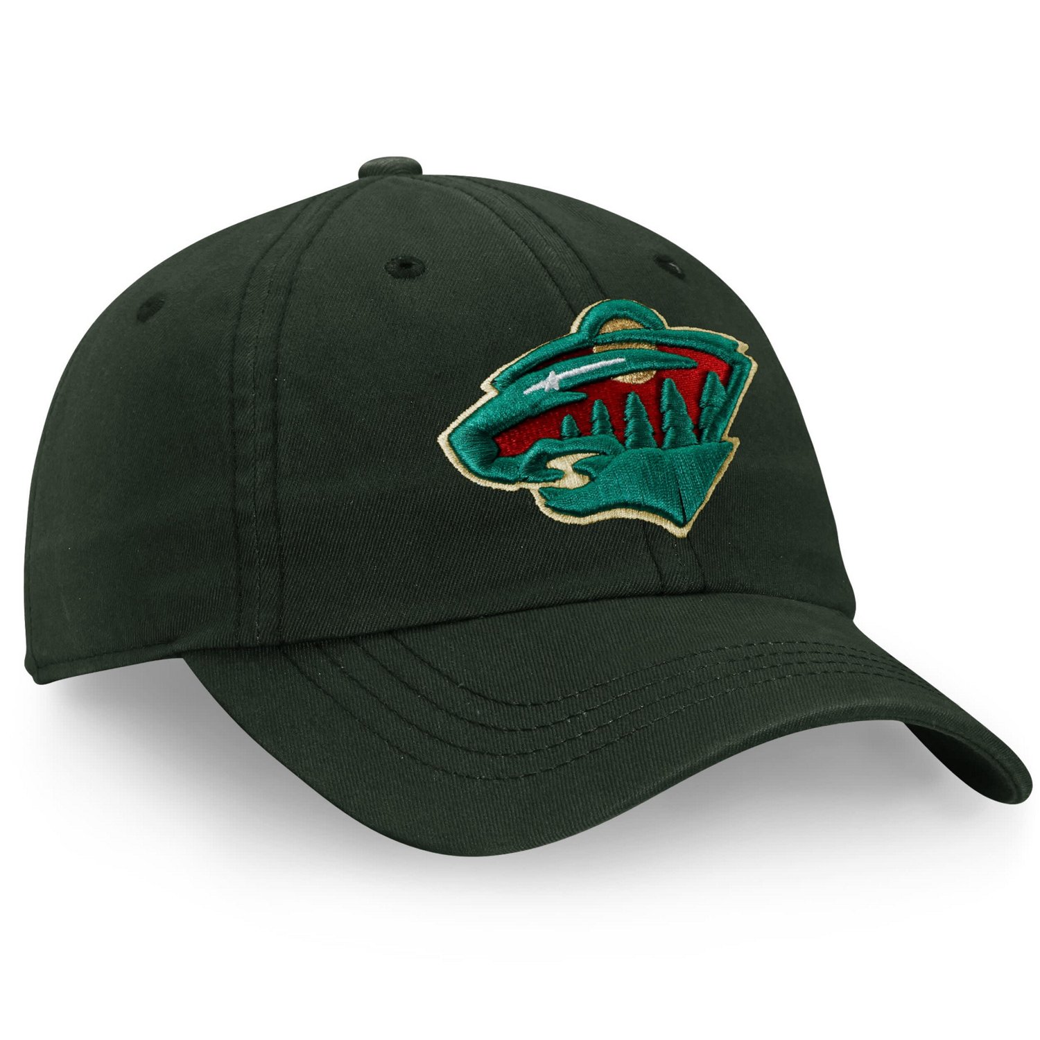 Fanatics Branded Minnesota Wild Core Primary Logo Adjustable Hat - view number 3