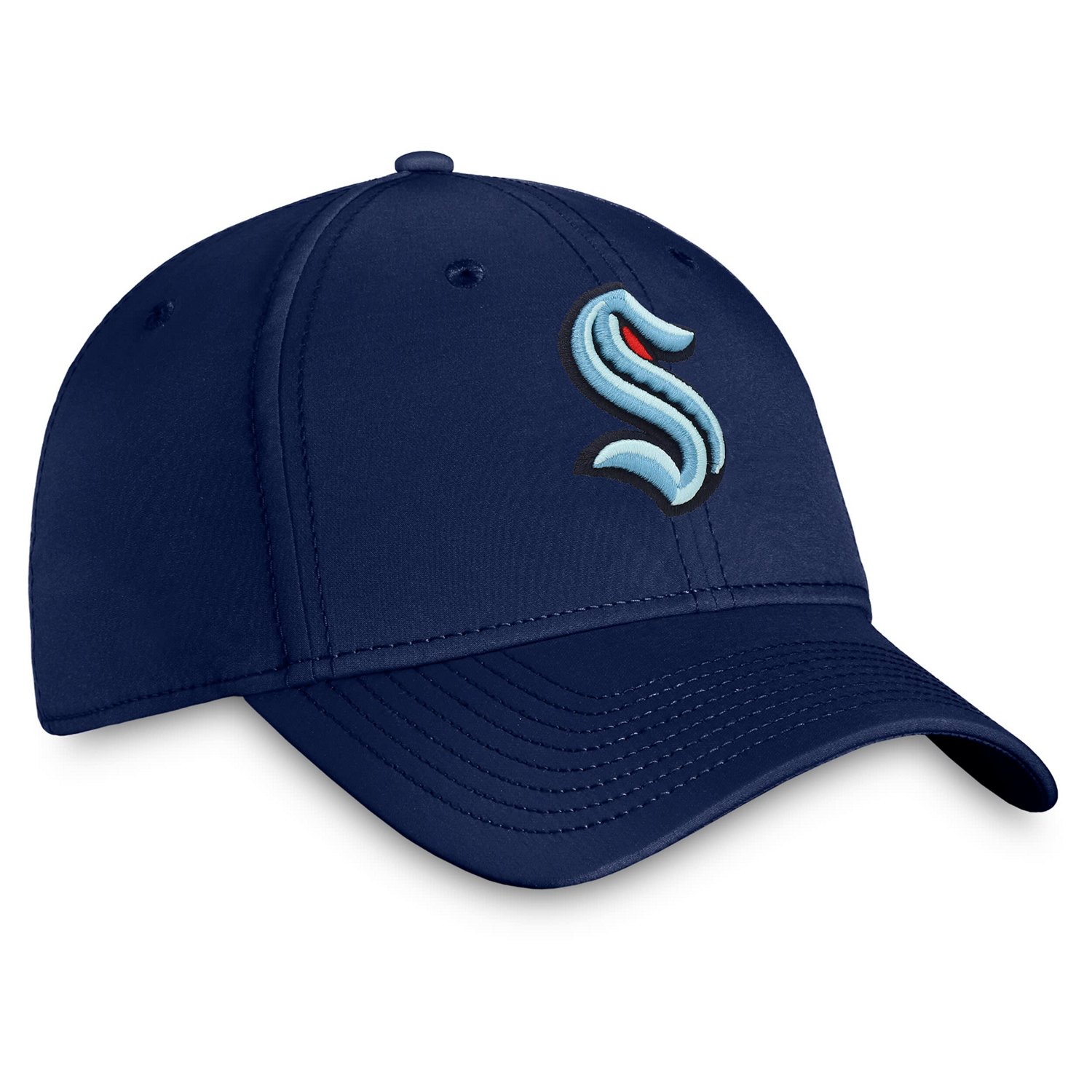 Fanatics Branded Seattle Kraken Core Primary Logo Flex Hat - view number 3