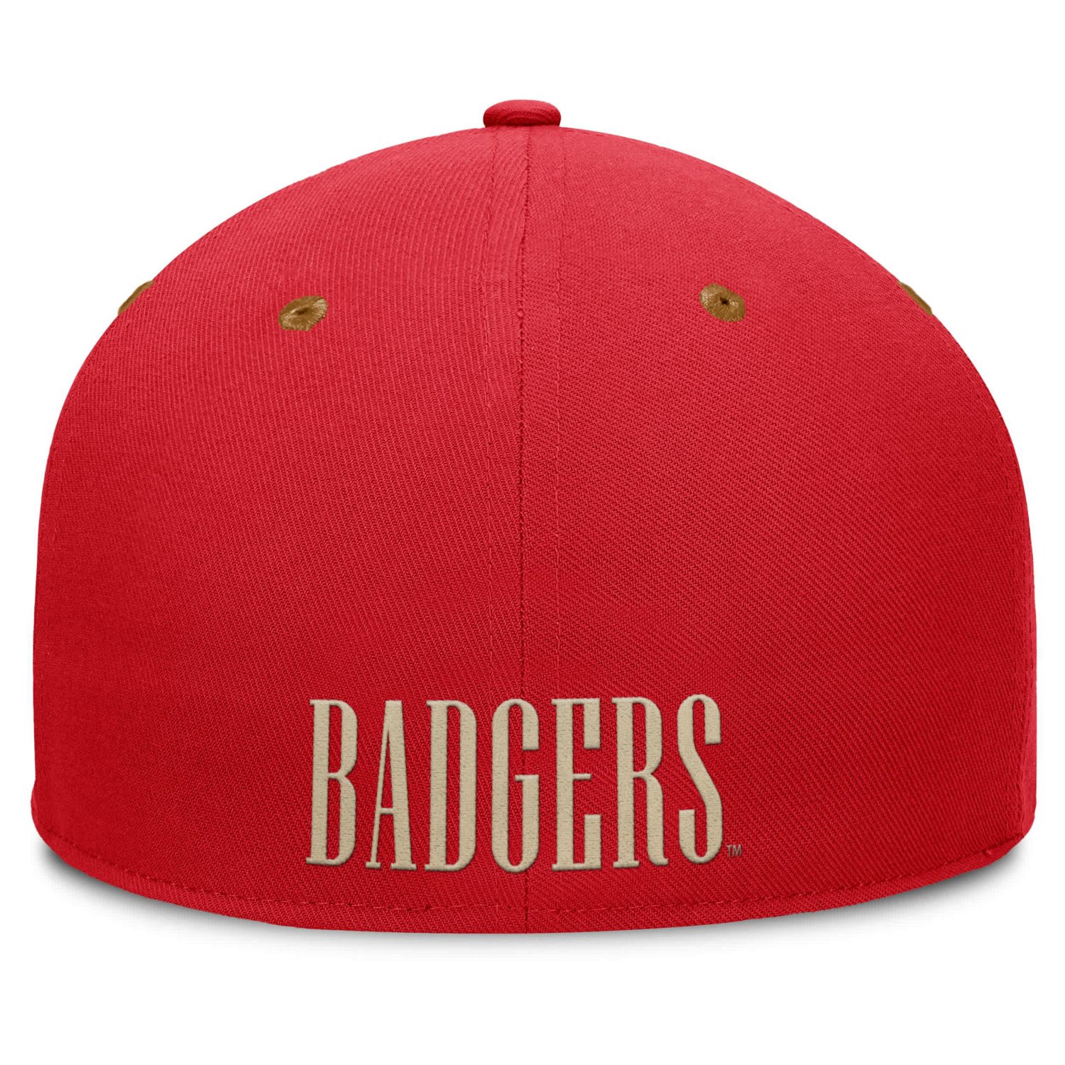 Fanatics Brown Wisconsin Badgers NoBo Fitted Hat - view number 4