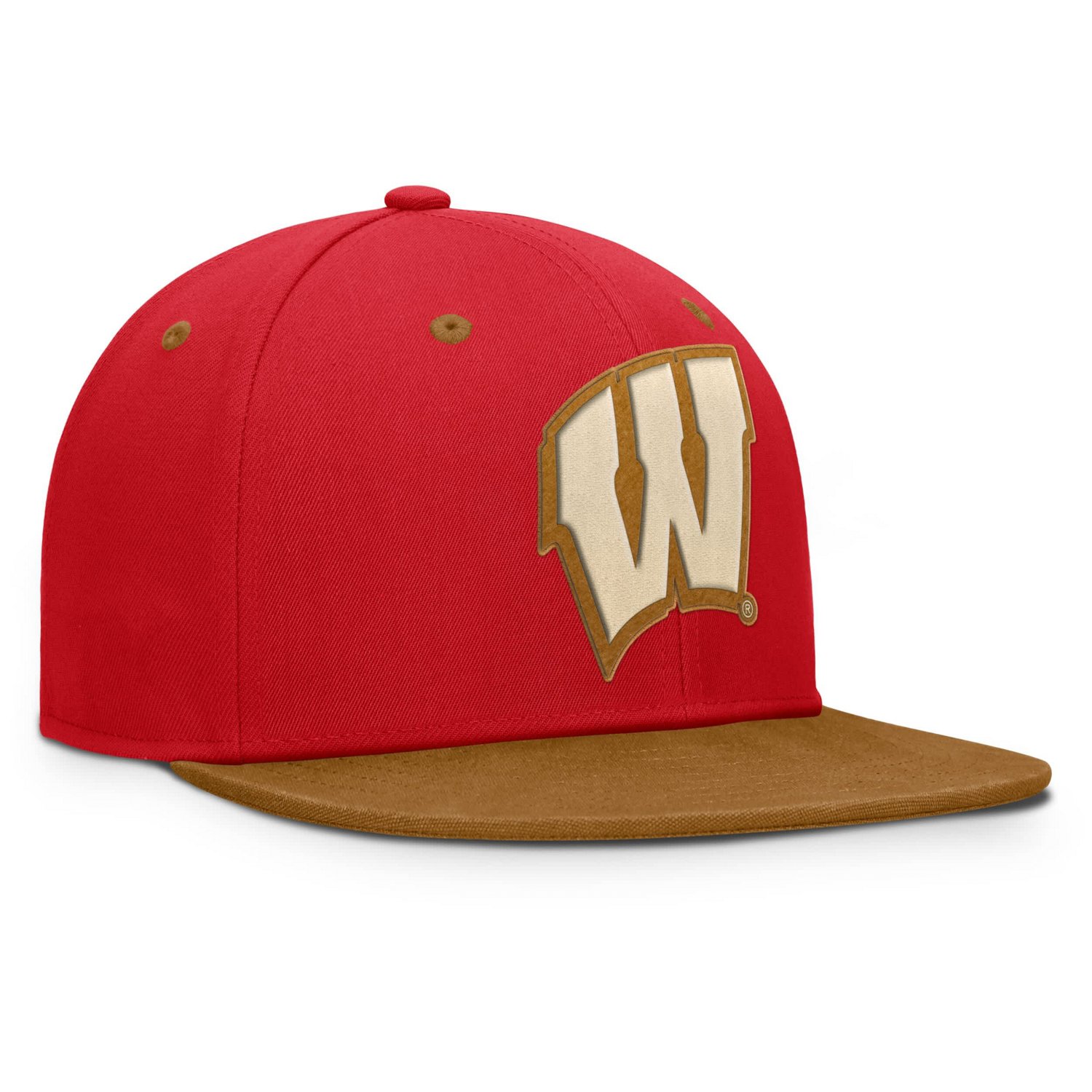 Fanatics Brown Wisconsin Badgers NoBo Fitted Hat - view number 3