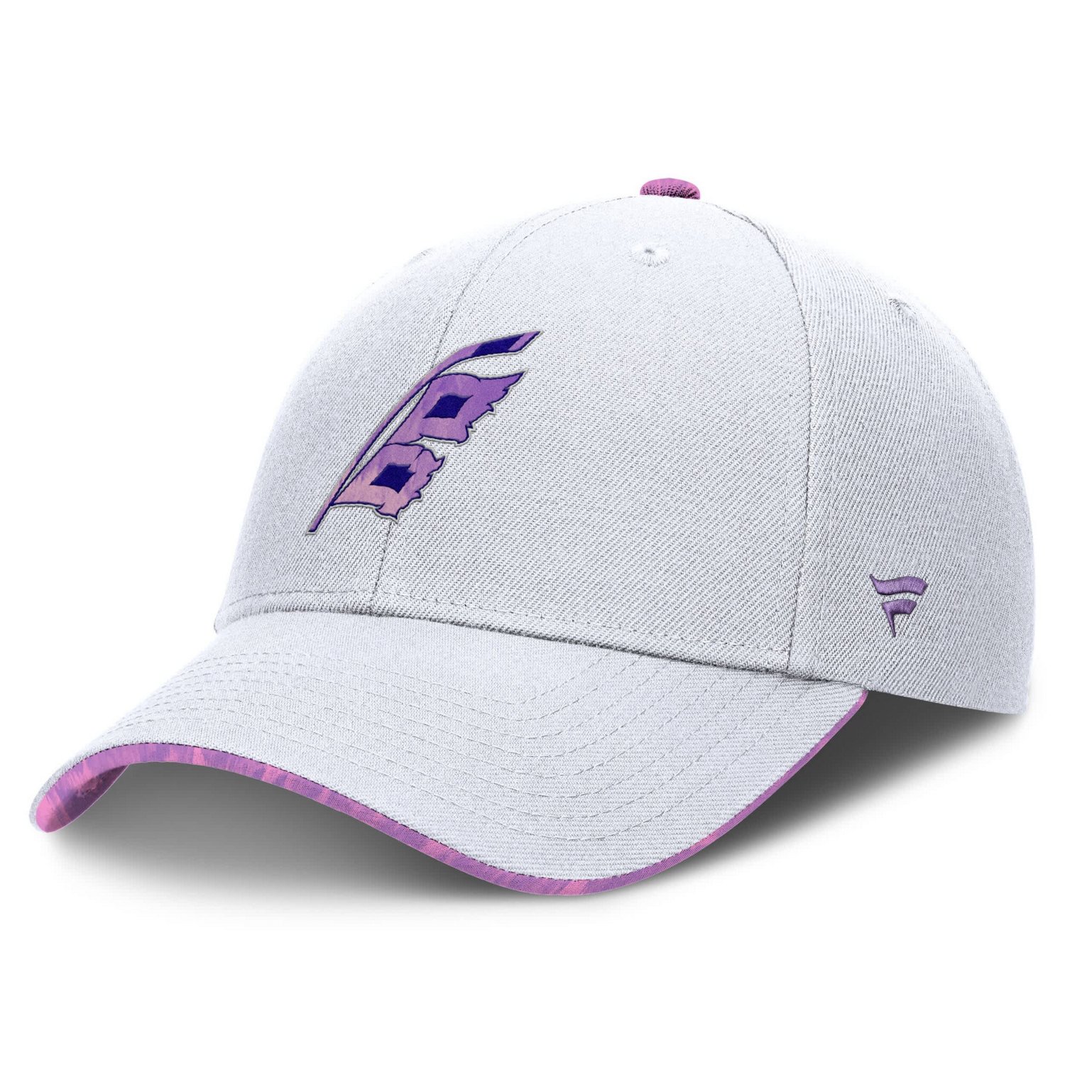 Fanatics Carolina Hurricanes Authentic Pro Hockey Fights Cancer Adjustable Hat                                                   - view number 3