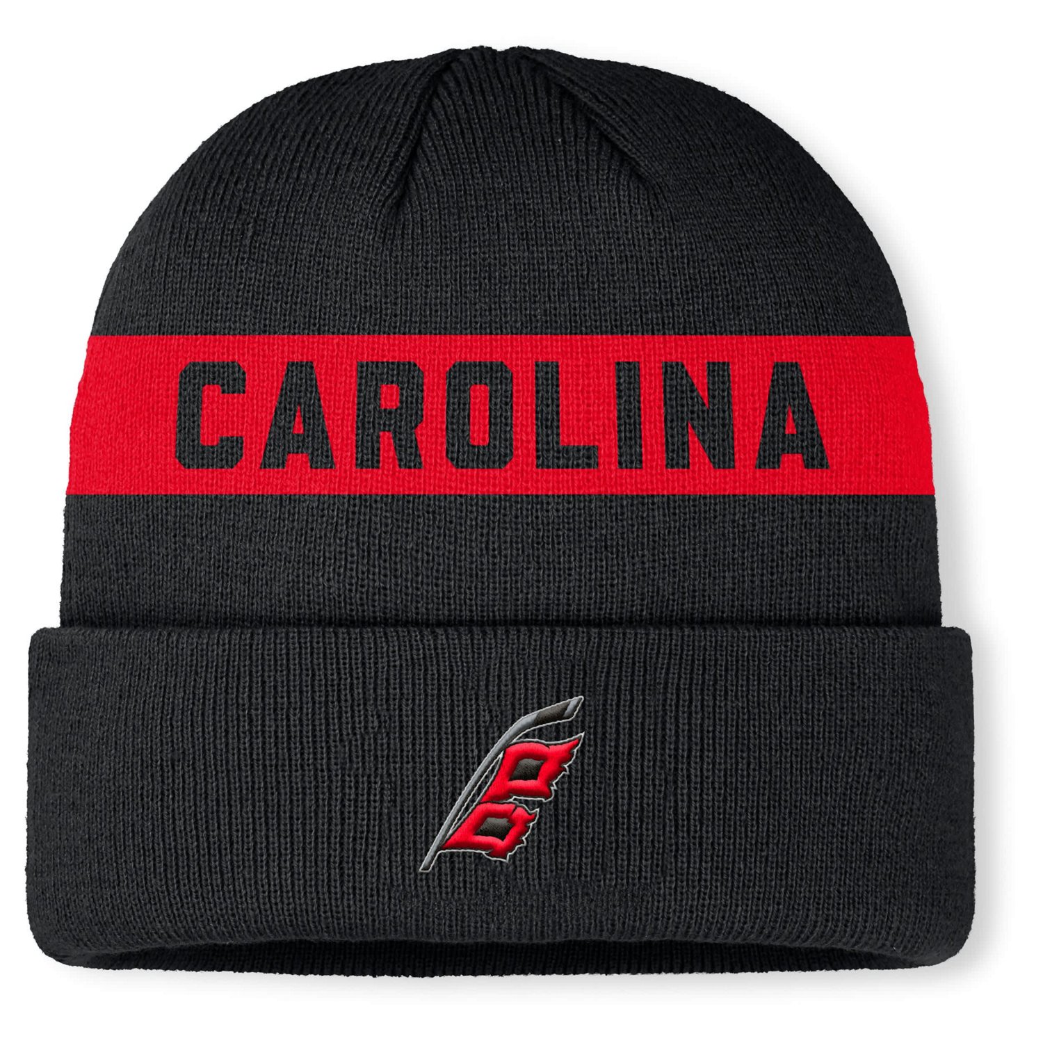 Fanatics Carolina Hurricanes Authentic Pro Rink Cuffed Knit Hat