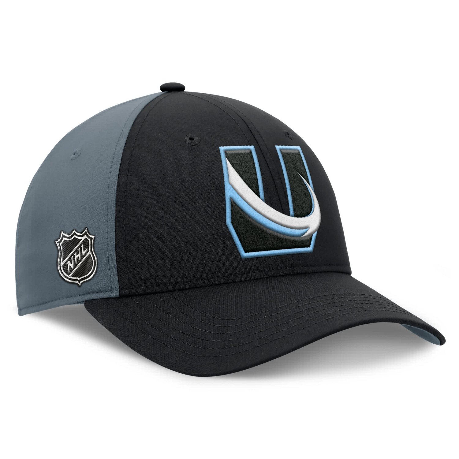 Fanatics Charcoal Utah Mammoth Alternate Logo Adjustable Hat