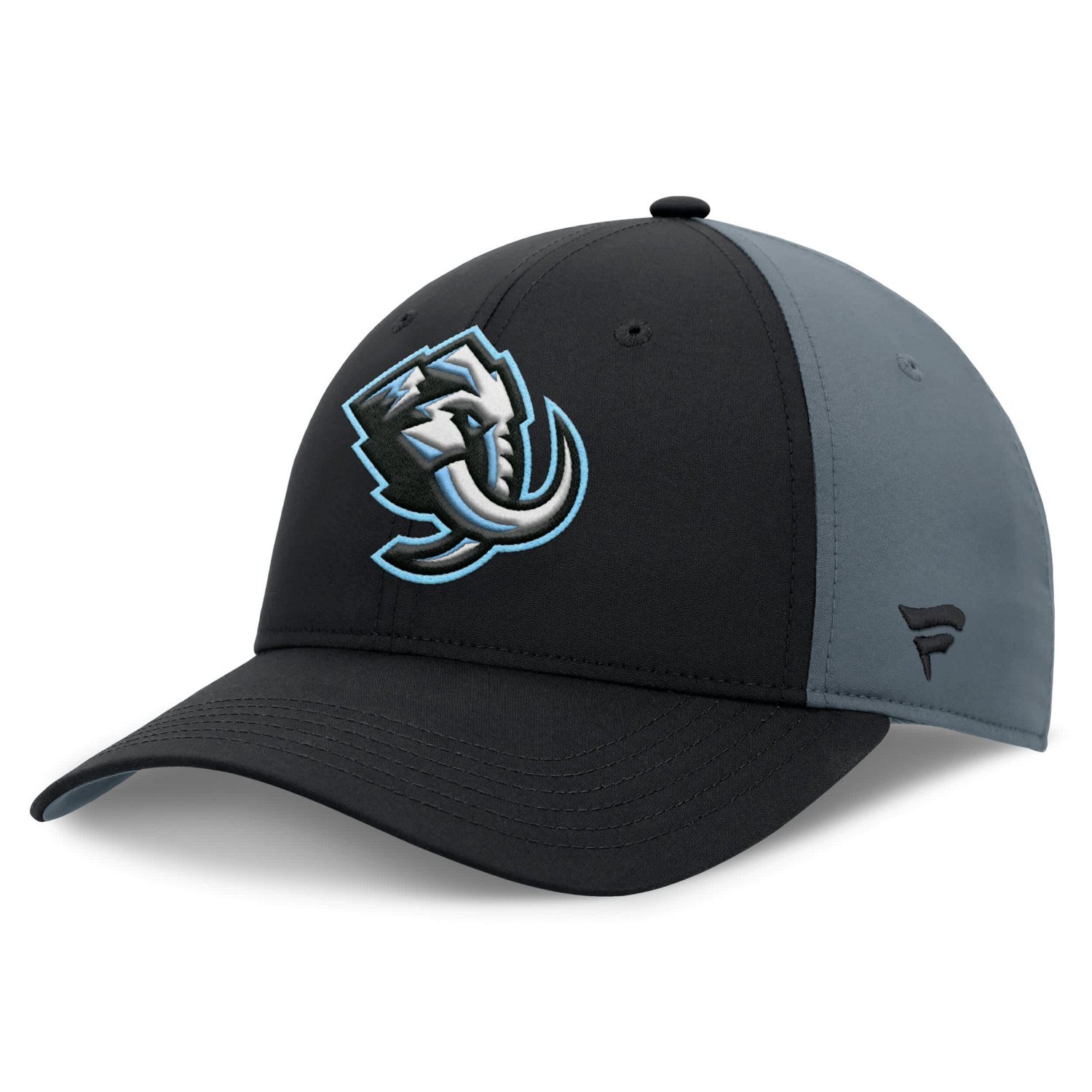 Fanatics Charcoal Utah Mammoth Primary Logo Adjustable Hat