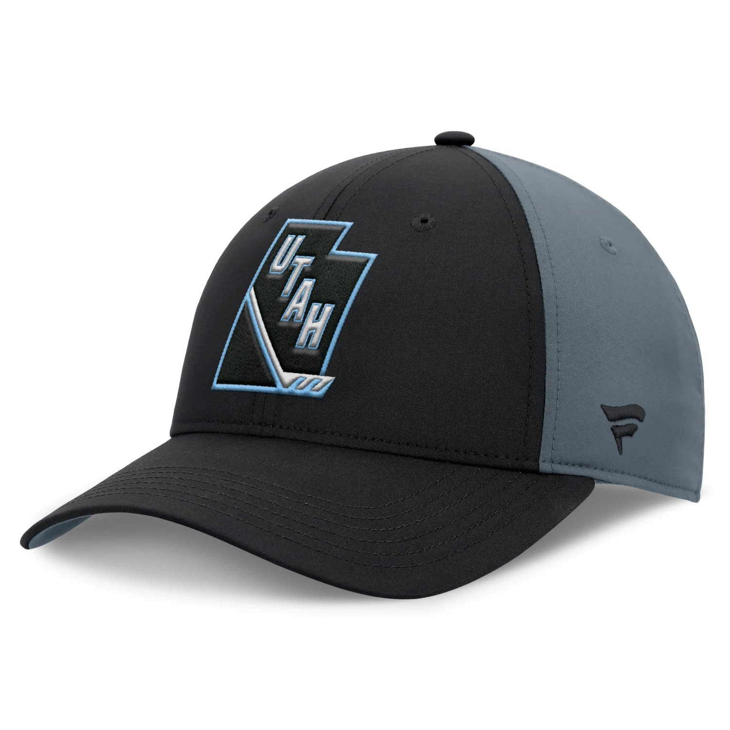 Fanatics Charcoal Utah Mammoth Utah Badge Adjustable Hat