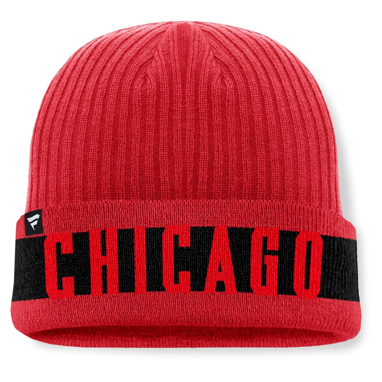 Fanatics Chicago Blackhawks Blueliner Cuffed Knit Hat - view number 2
