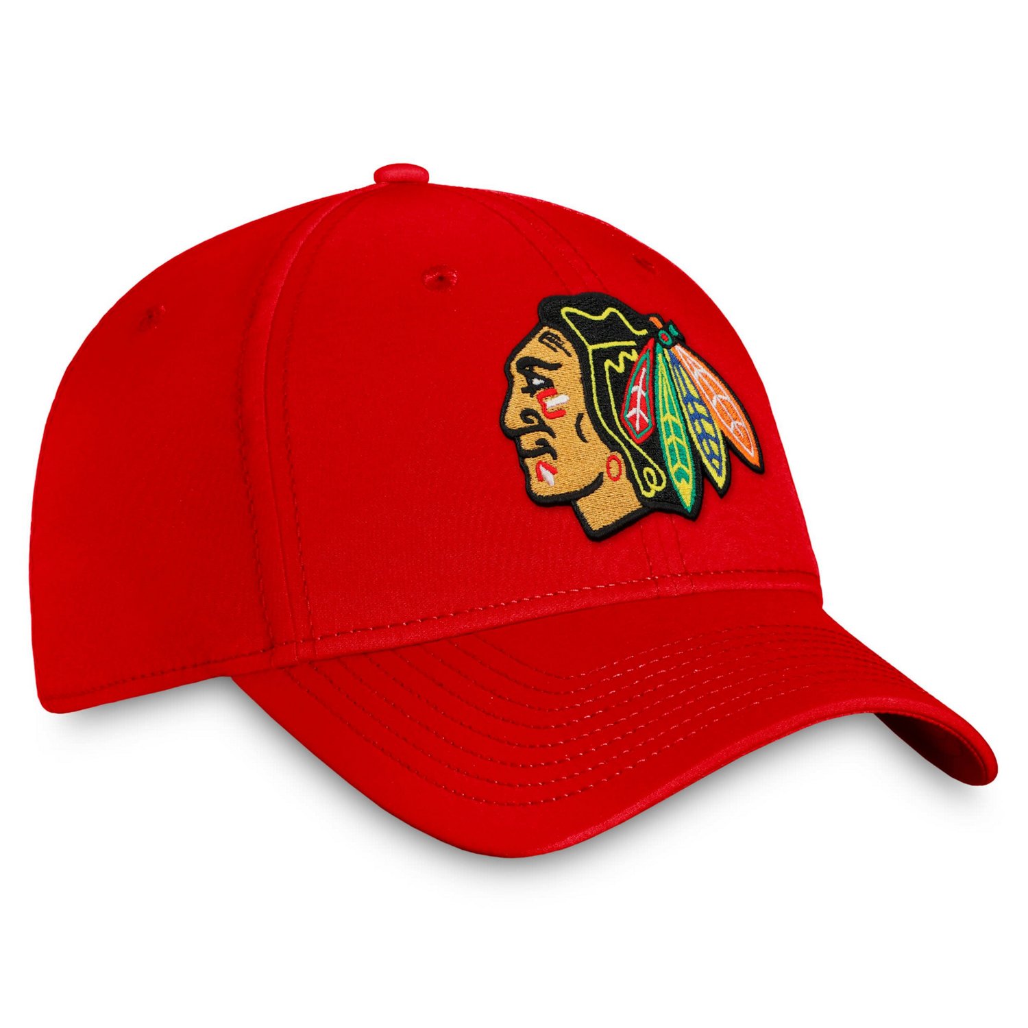 Fanatics Chicago Blackhawks Core Primary Logo Flex Hat                                                                           - view number 3