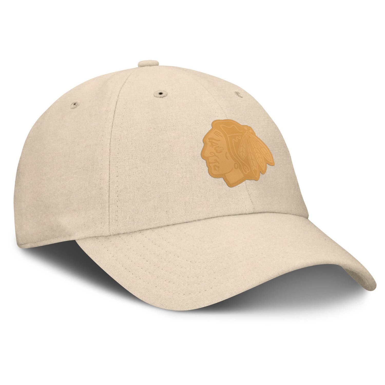 Fanatics Chicago Blackhawks Front Office Canvas Adjustable Hat                                                                   - view number 3