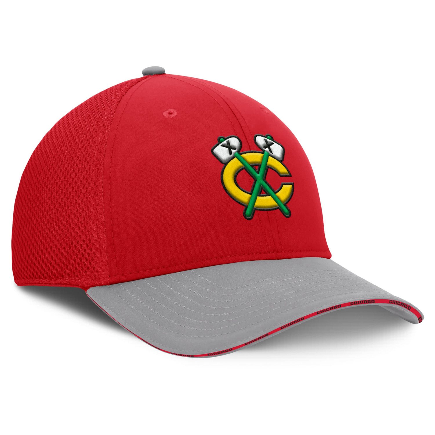Fanatics Chicago Blackhawks Fundamentals Span Flex Hat - view number 3