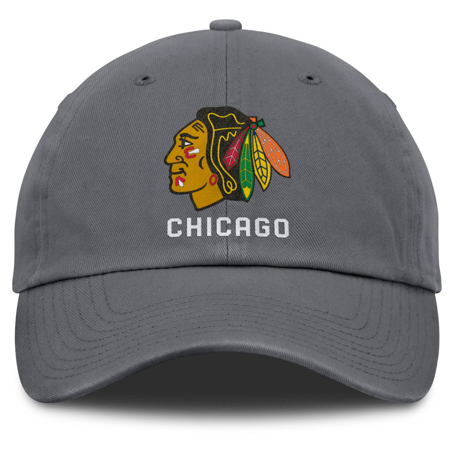 Fanatics Chicago Blackhawks Washed Adjustable Hat
