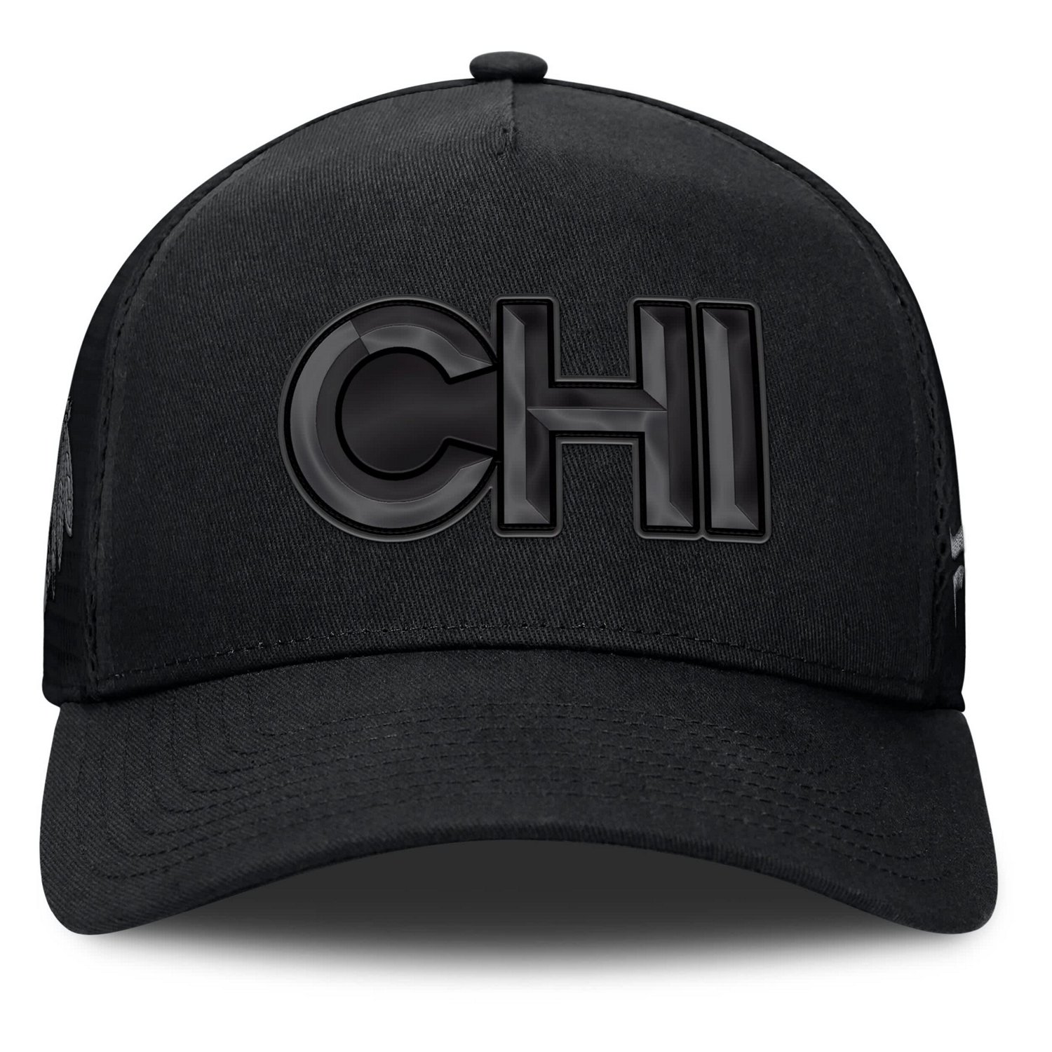 Fanatics Chicago hawks Authentic Pro Road Team Code Trucker Adjustable Hat - view number 2