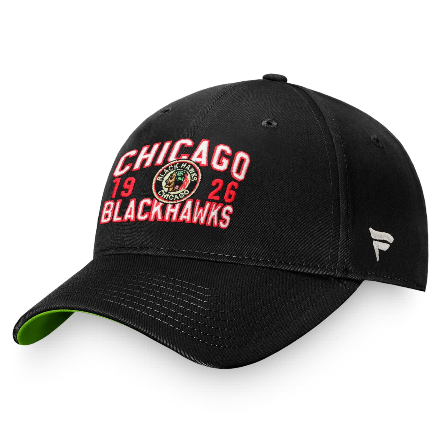 Fanatics Chicago hawks True Classic Retro Adjustable Hat                                                                         - view number 1