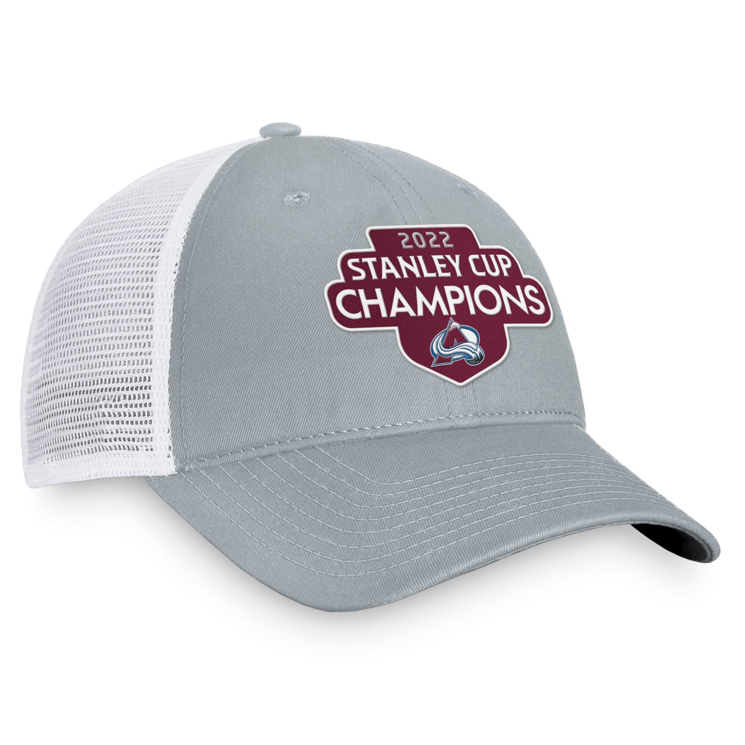 Fanatics Colorado Avalanche 2022 Stanley Cup Champions Locker Room Trucker Adjustable Hat - view number 3