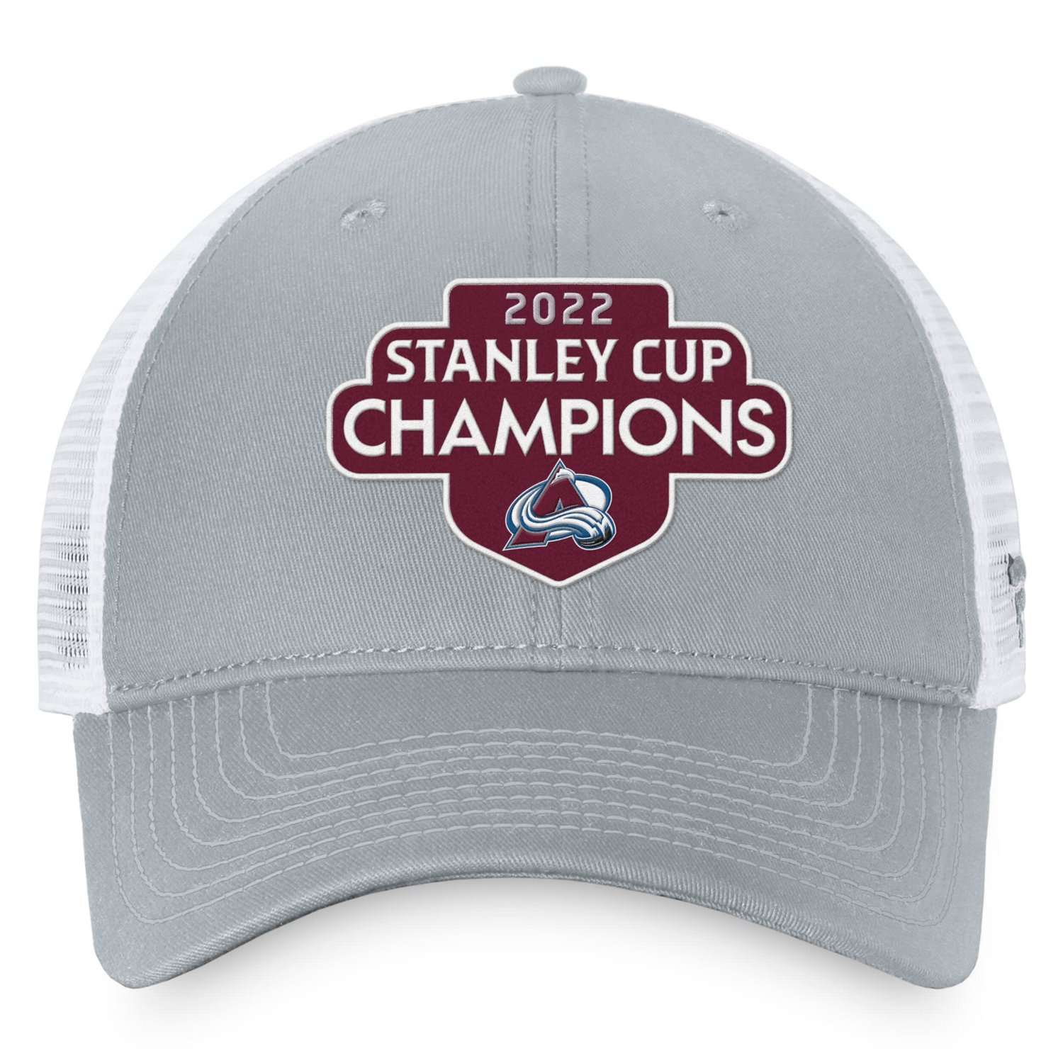 Fanatics Colorado Avalanche 2022 Stanley Cup Champions Locker Room Trucker Adjustable Hat - view number 2