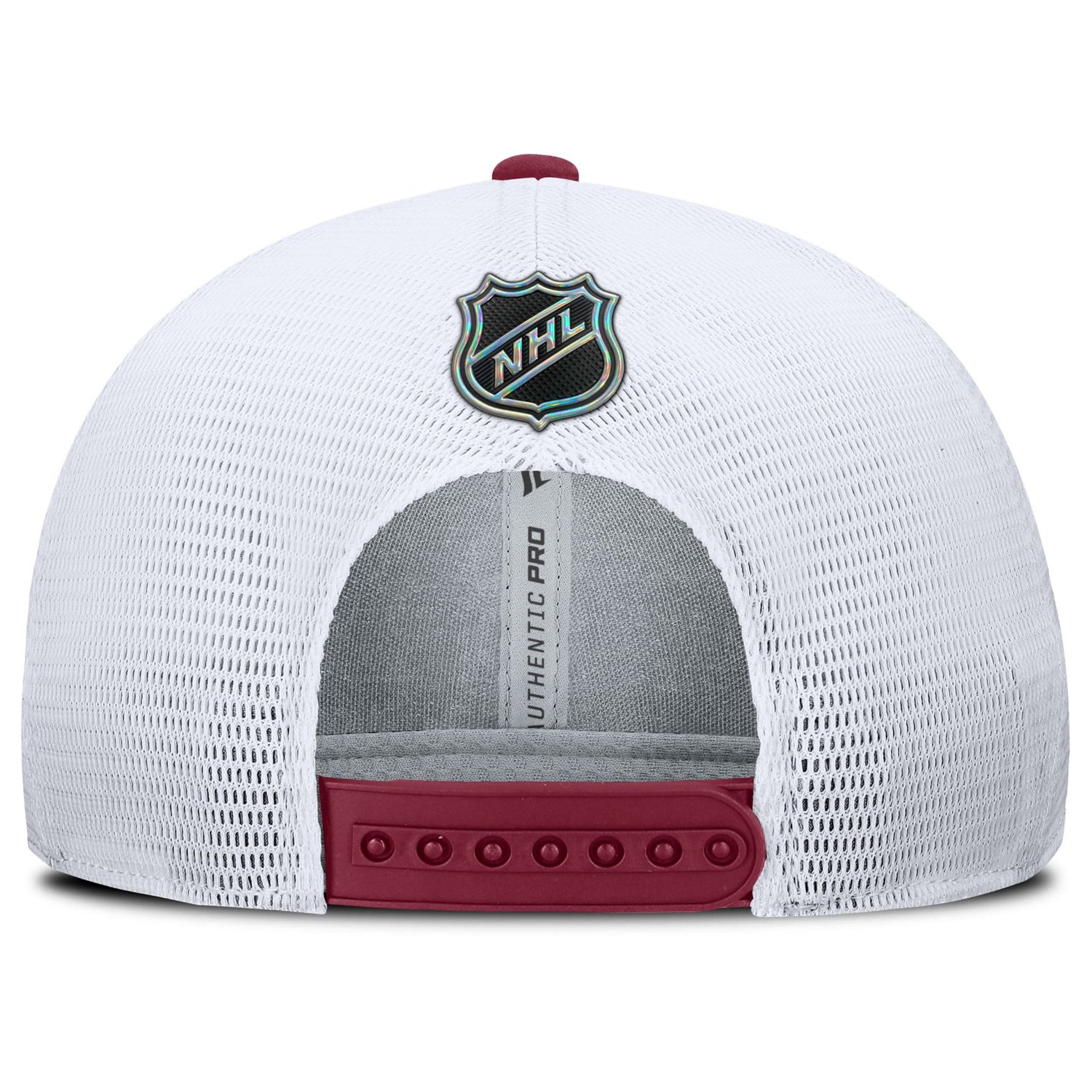 Fanatics Colorado Avalanche Authentic Pro Rink Lockup Adjustable Trucker Hat - view number 4