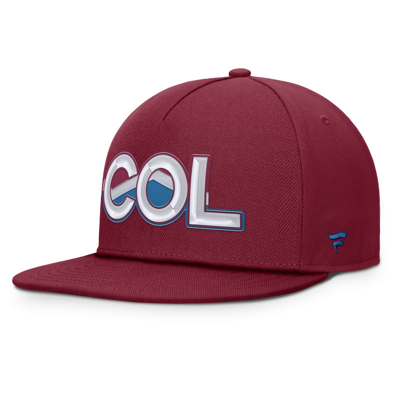 Fanatics Colorado Avalanche Authentic Pro Rink Team Code Snapback Hat - view number 3
