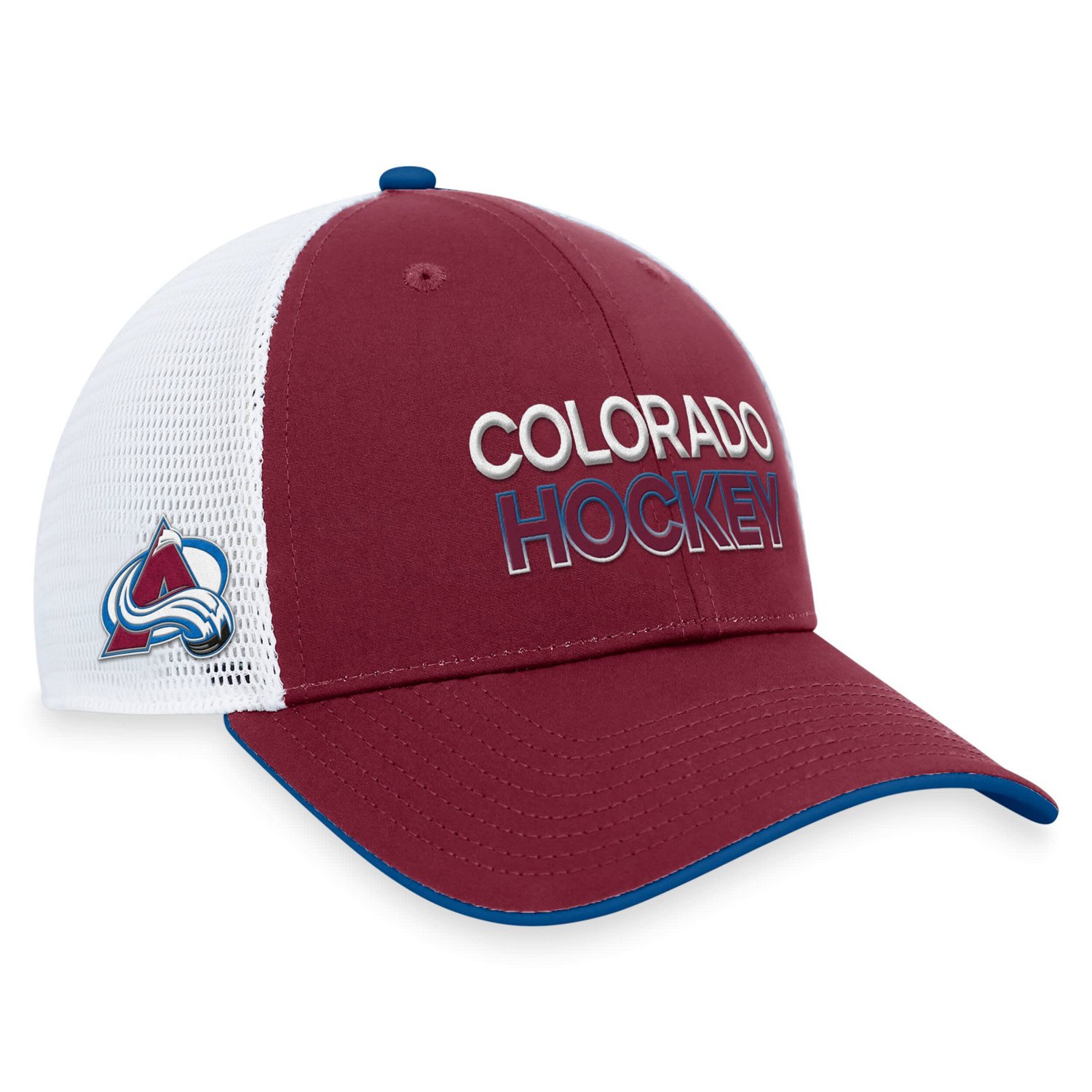 Fanatics Colorado Avalanche Authentic Pro Rink Trucker Adjustable Hat