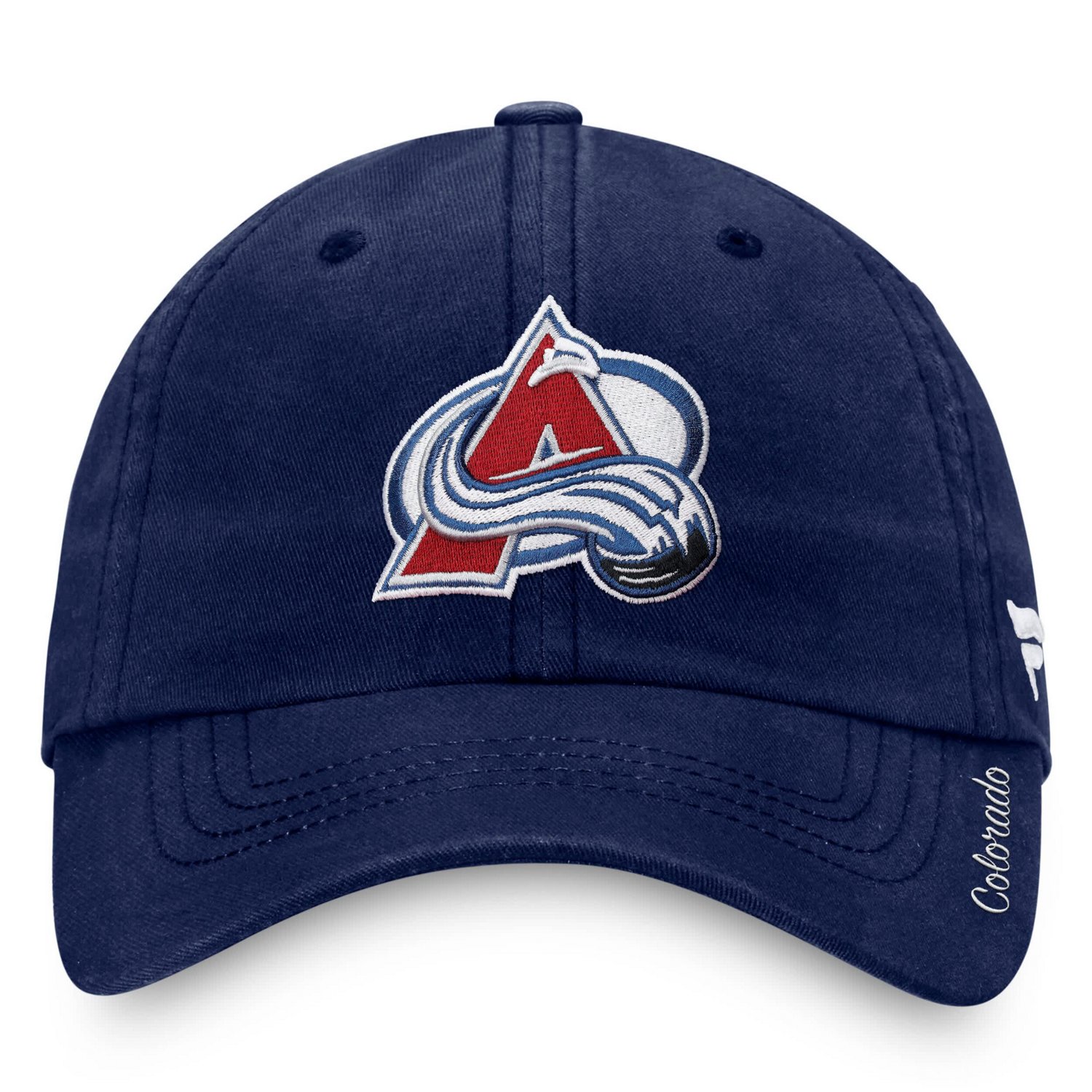 Fanatics Colorado Avalanche Core Logo Adjustable Hat                                                                             - view number 2