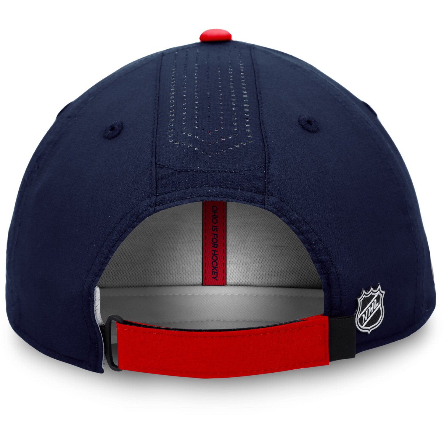 Fanatics Columbus Blue Jackets Authentic Pro Rink Pinnacle Adjustable Hat                                                        - view number 4