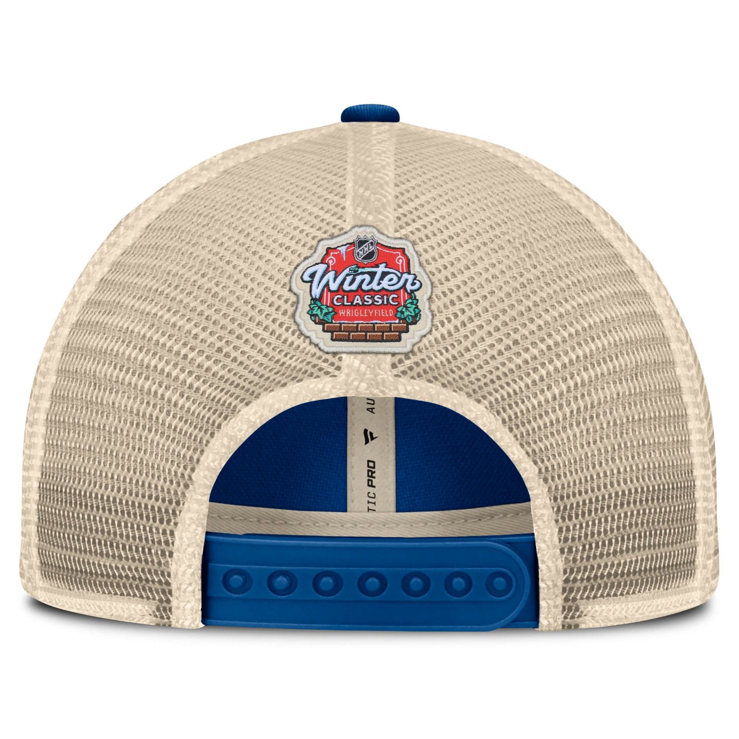 Fanatics Cream St Louis s 2025 NHL Winter Classic Trucker Adjustable Hat                                                         - view number 4