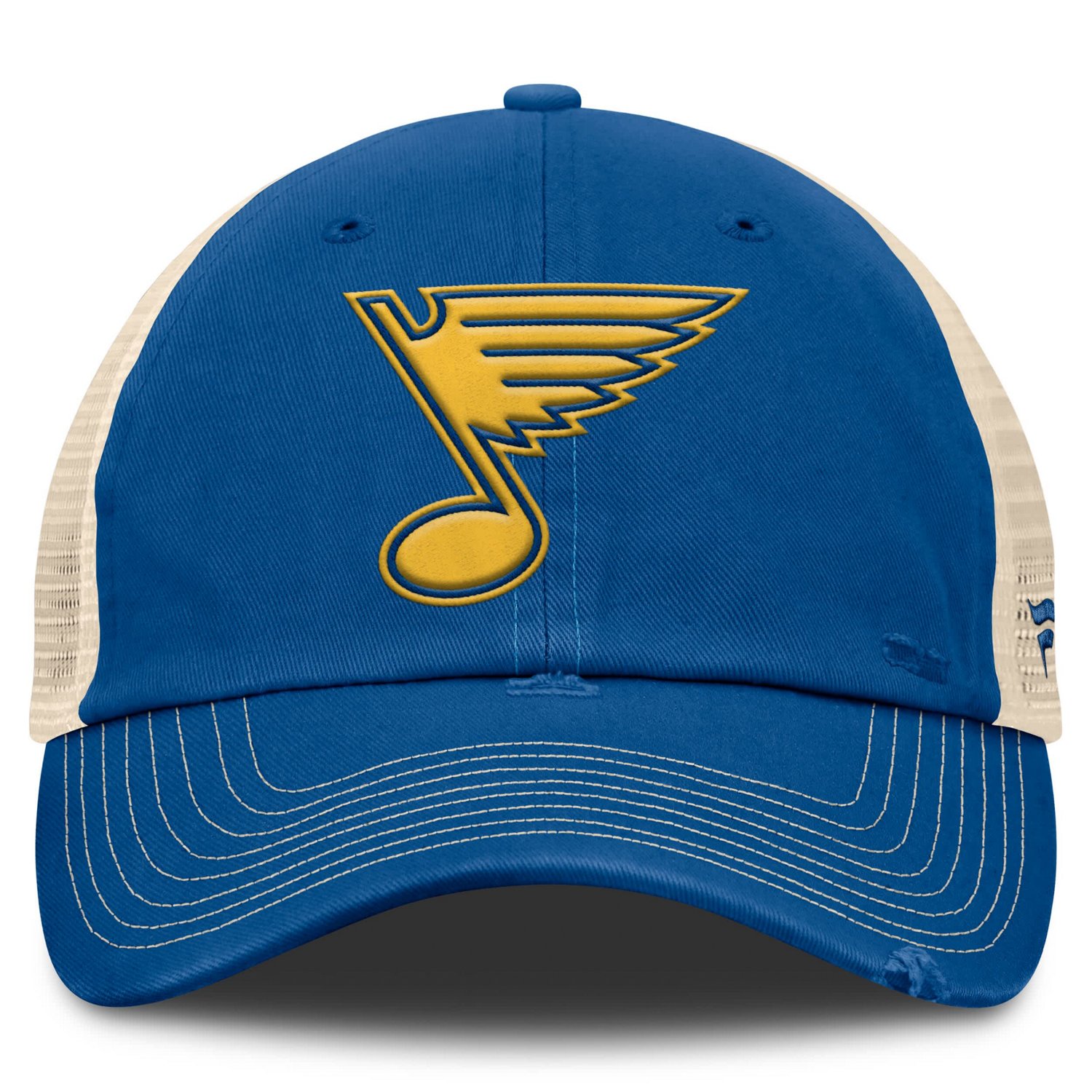 Fanatics Cream St Louis s 2025 NHL Winter Classic Trucker Adjustable Hat                                                         - view number 2