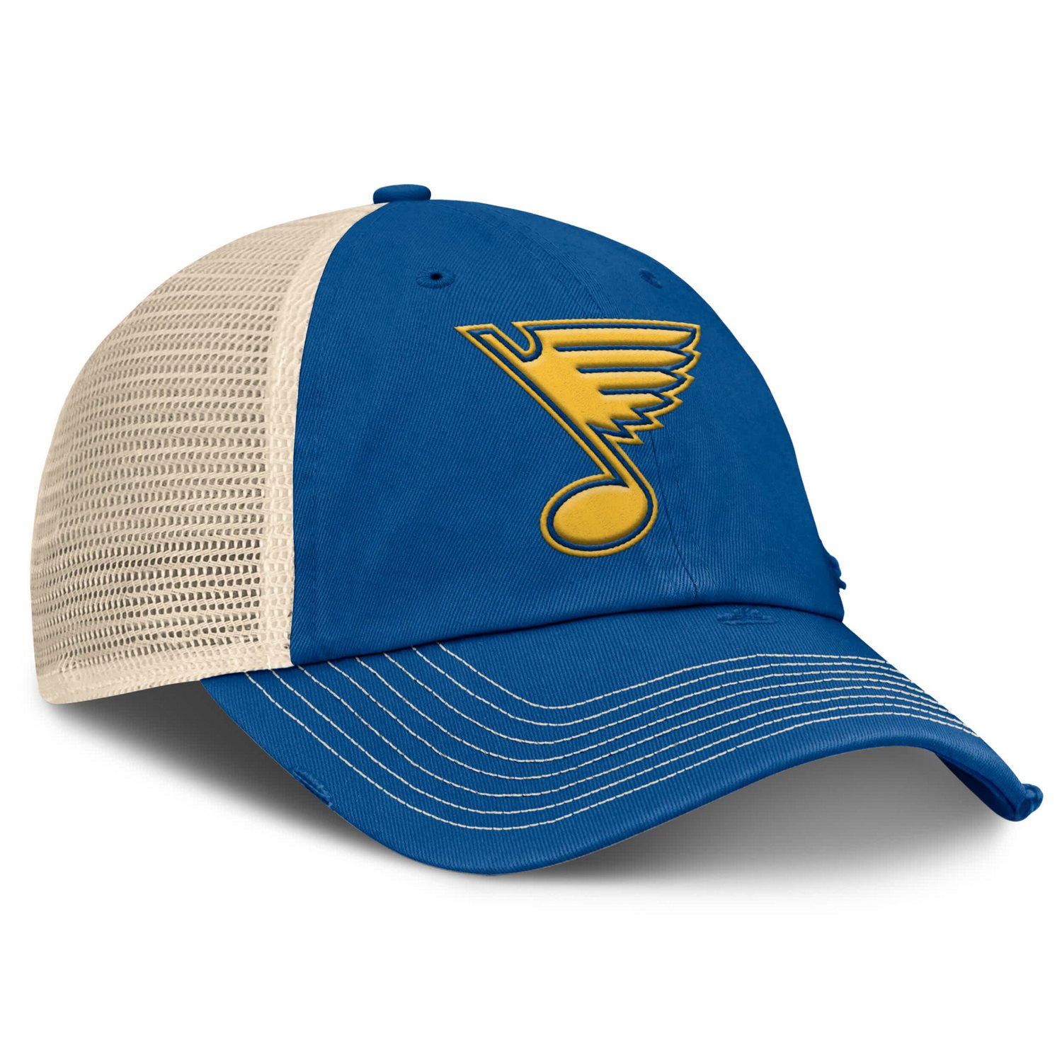 Fanatics Cream St Louis s 2025 NHL Winter Classic Trucker Adjustable Hat                                                         - view number 3