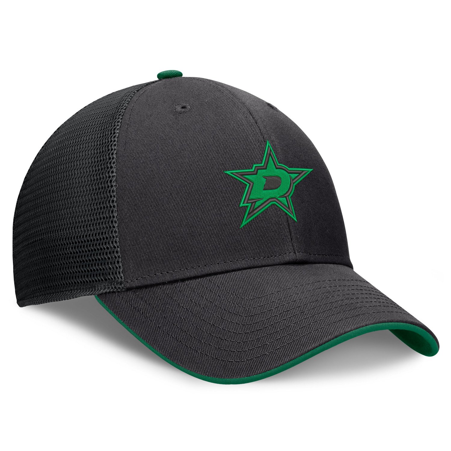 Fanatics Dallas Stars Fundamental Limits Trucker Adjustable Hat - view number 3