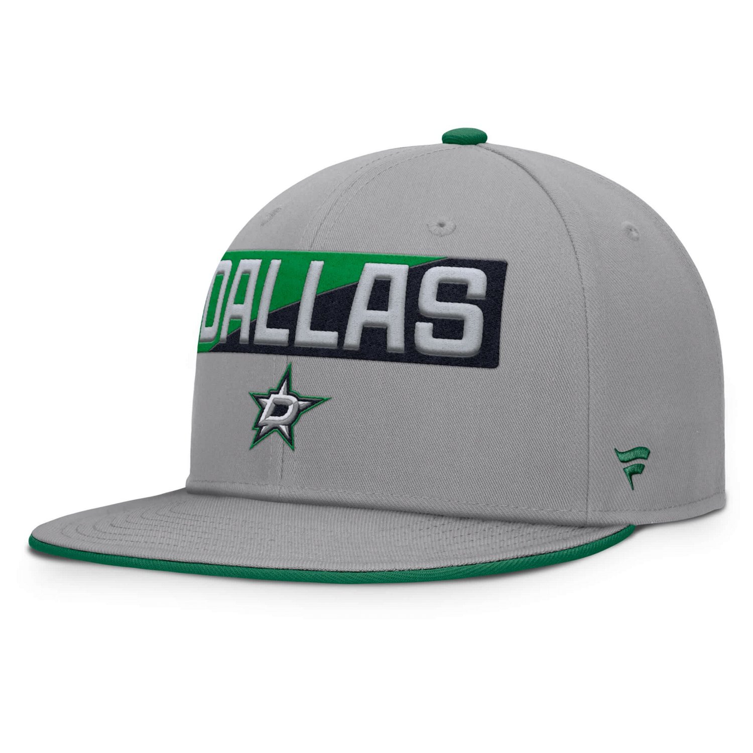 Fanatics Dallas Stars Fundamentals Duo Split Logo Snapback Hat