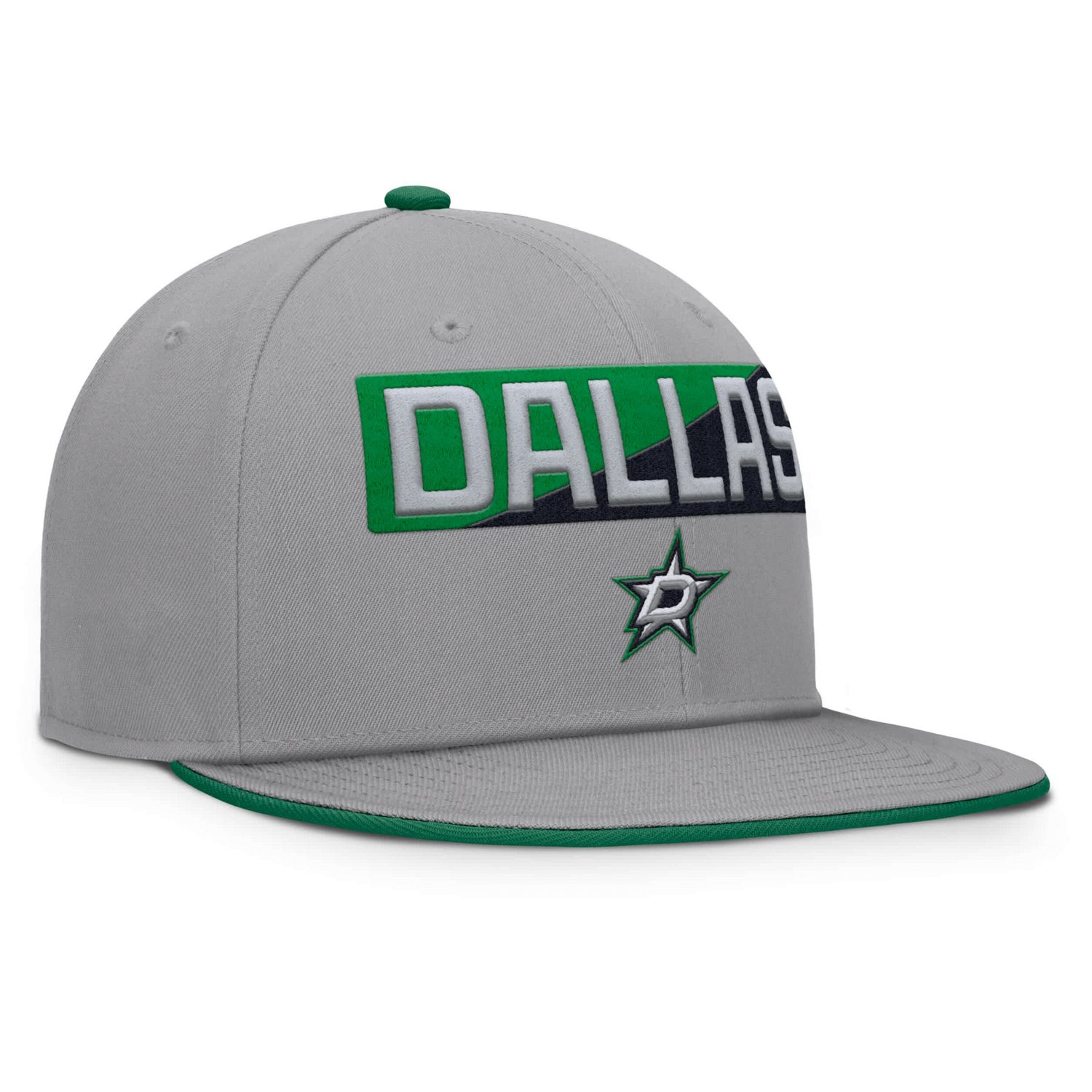 Fanatics Dallas Stars Fundamentals Duo Split Logo Snapback Hat - view number 3